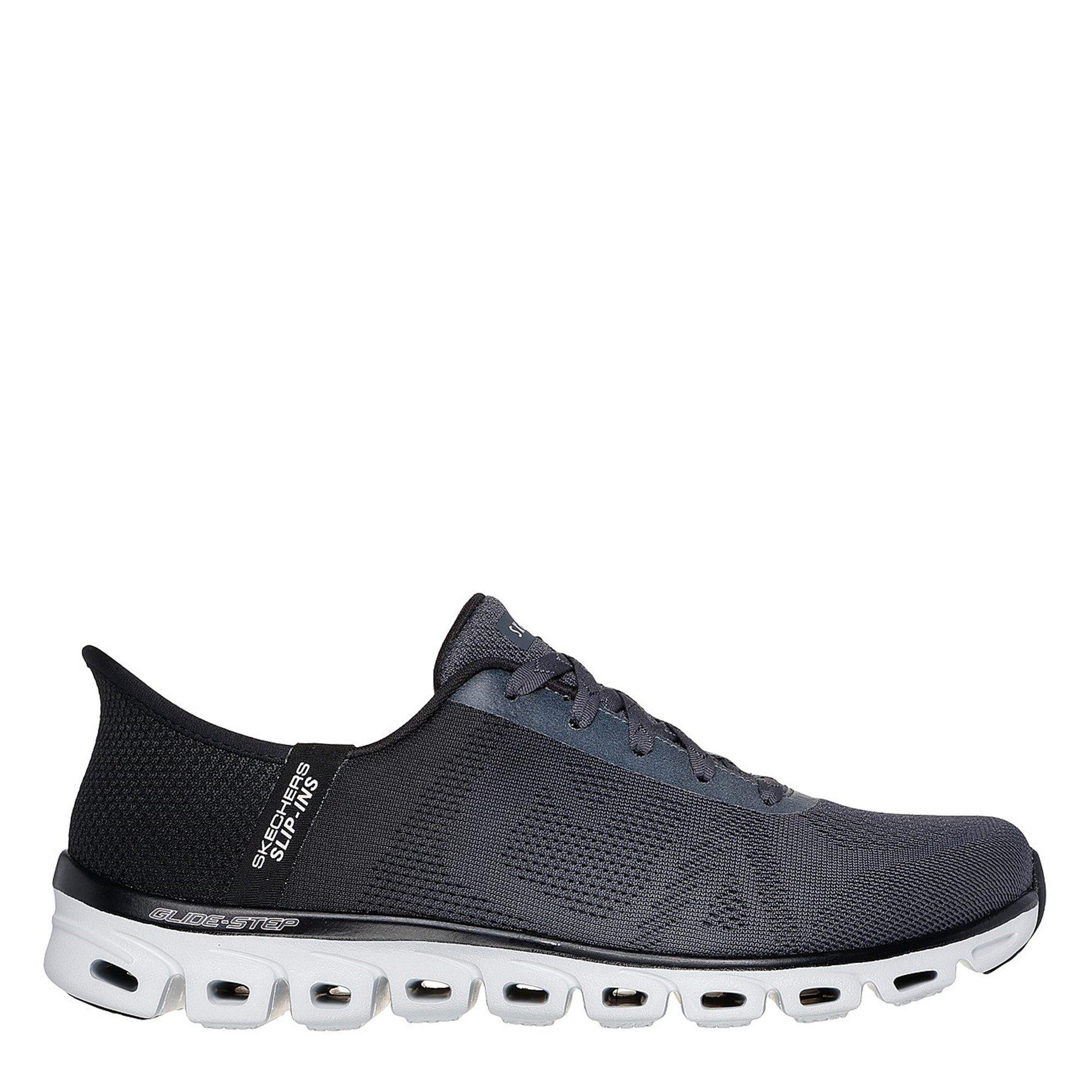 Black/Charcoal - Skechers - Glide Step Excite Runners - 3