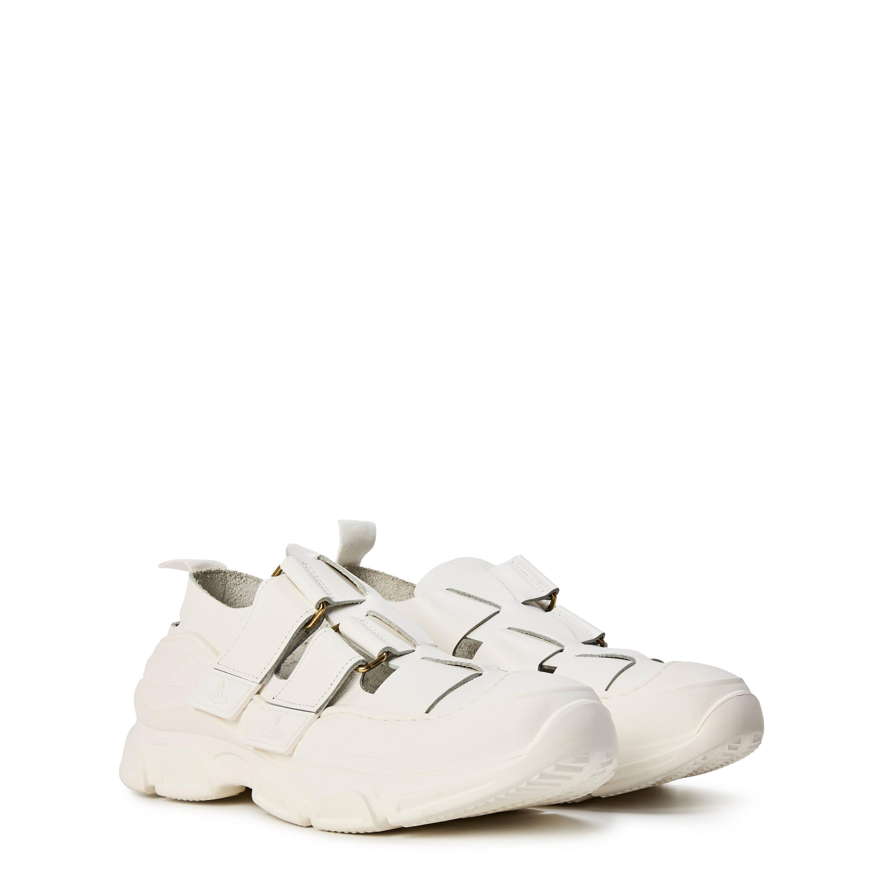 White - Vivienne Westwood - Catch Stomper Sandals - 3