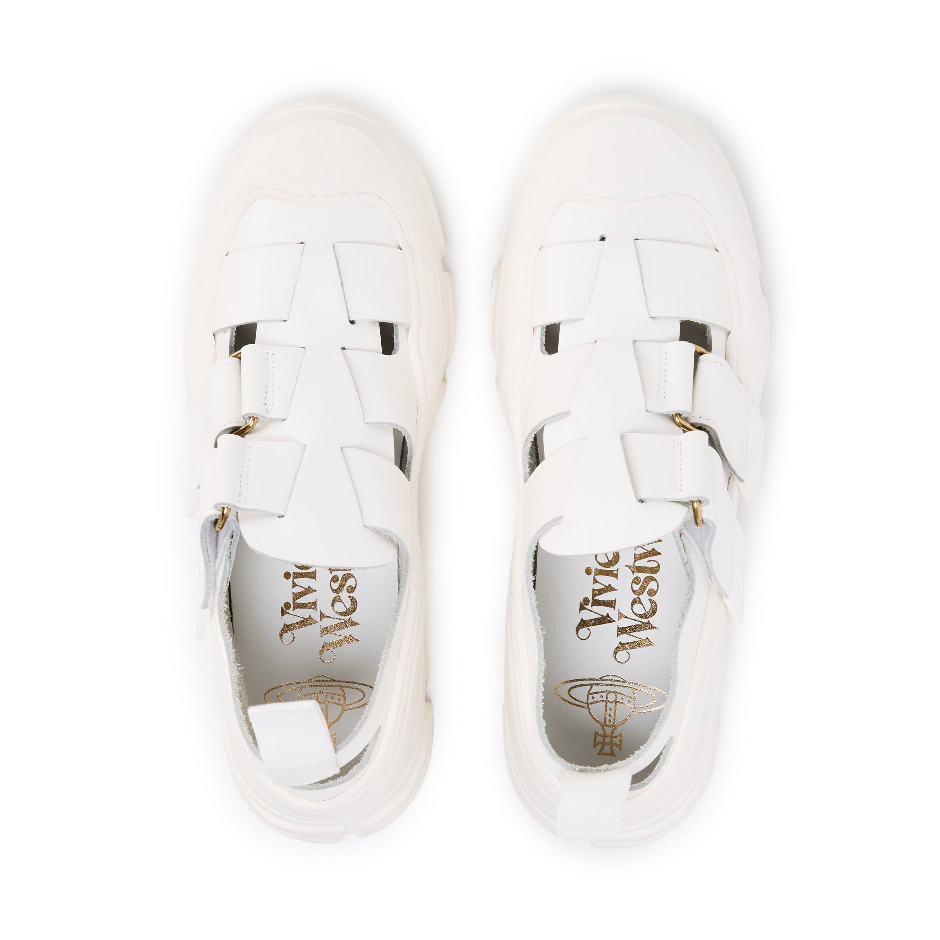 White - Vivienne Westwood - Catch Stomper Sandals - 5