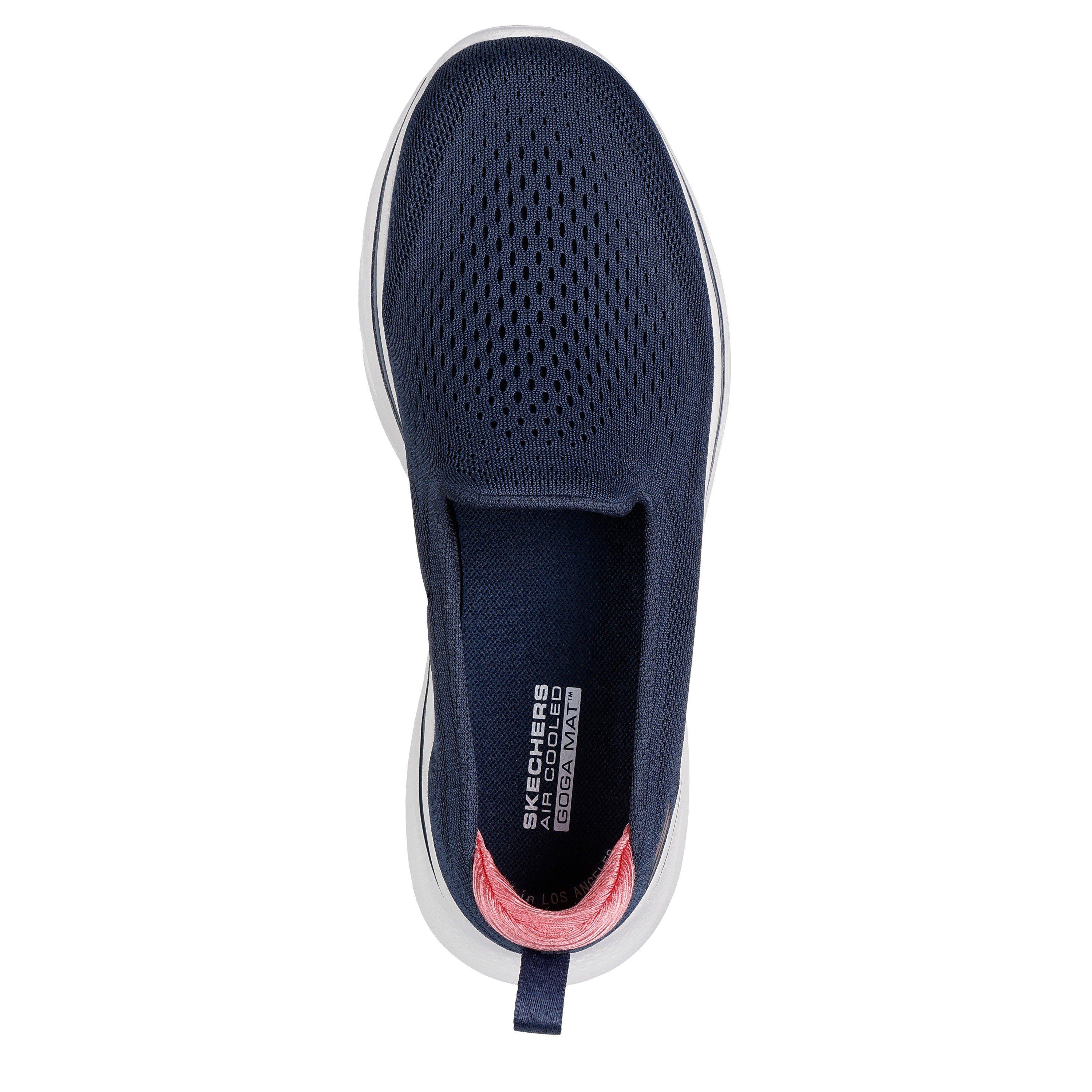 Navy/Coral - Skechers - Women's Slip On Runners - 4