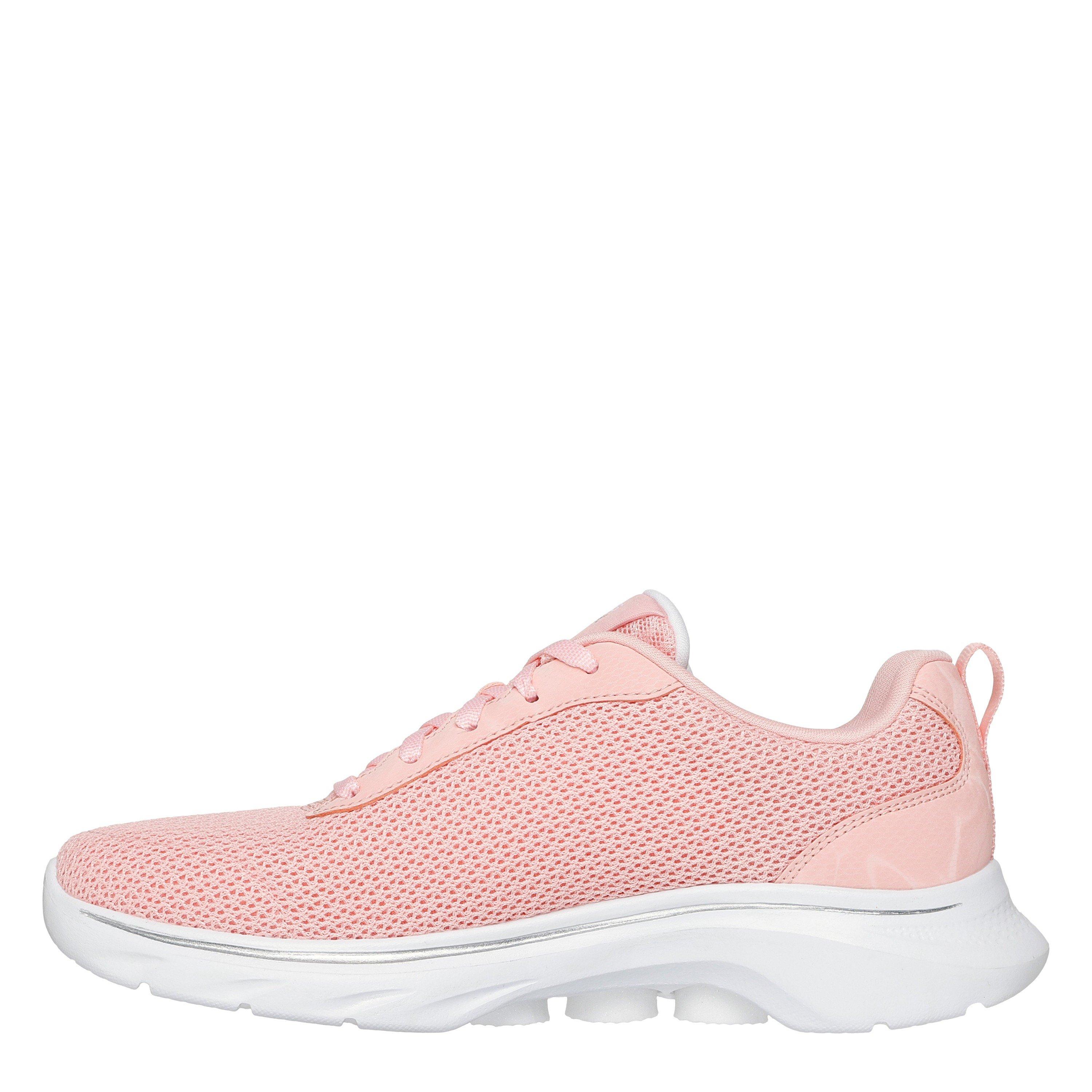 Peach Tex/Tr - Skechers - Women's Athletic Mesh Slip On Runners - 2