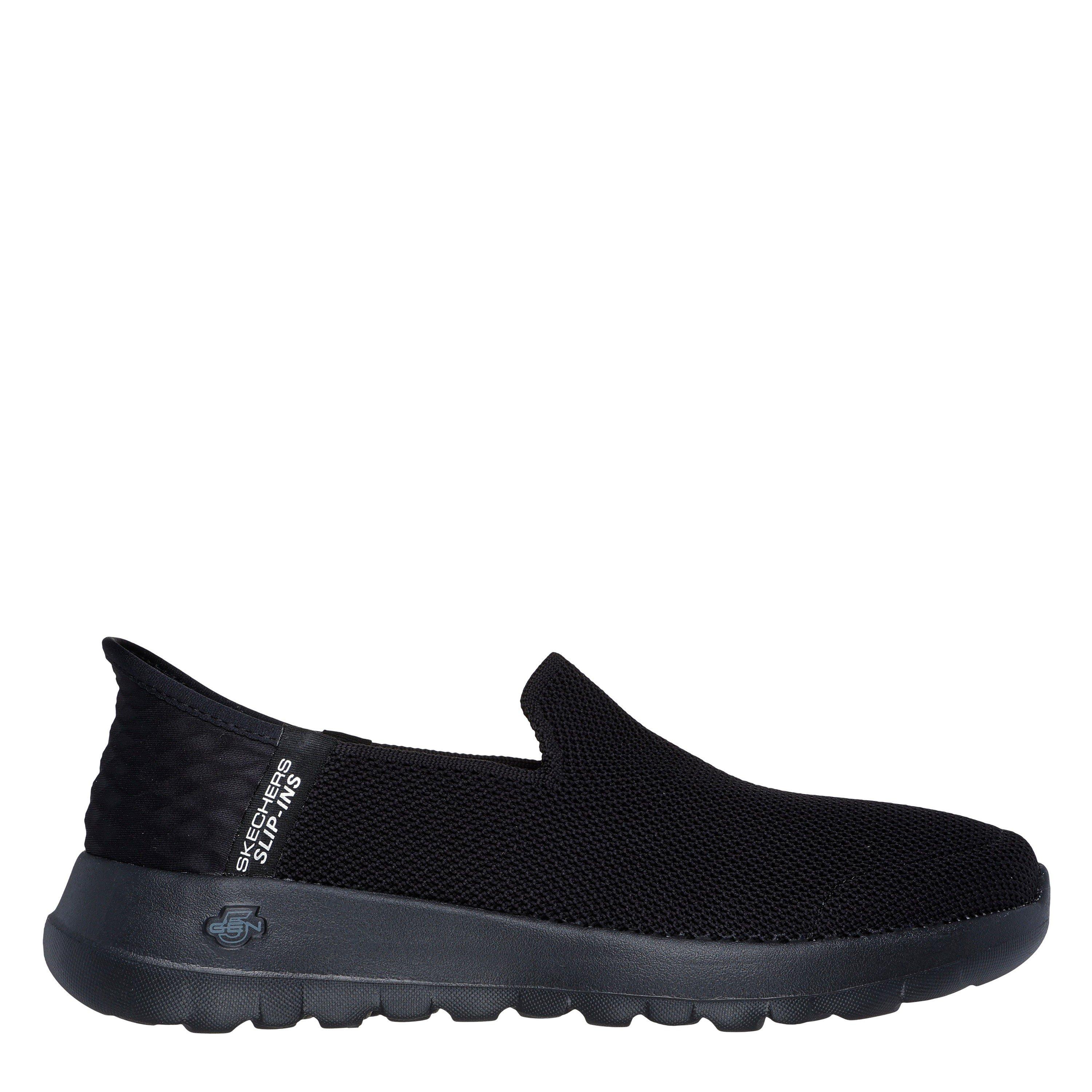 Skechers Women's Go Walk Joy Vela Slip On Runners - Black - 5 (38)