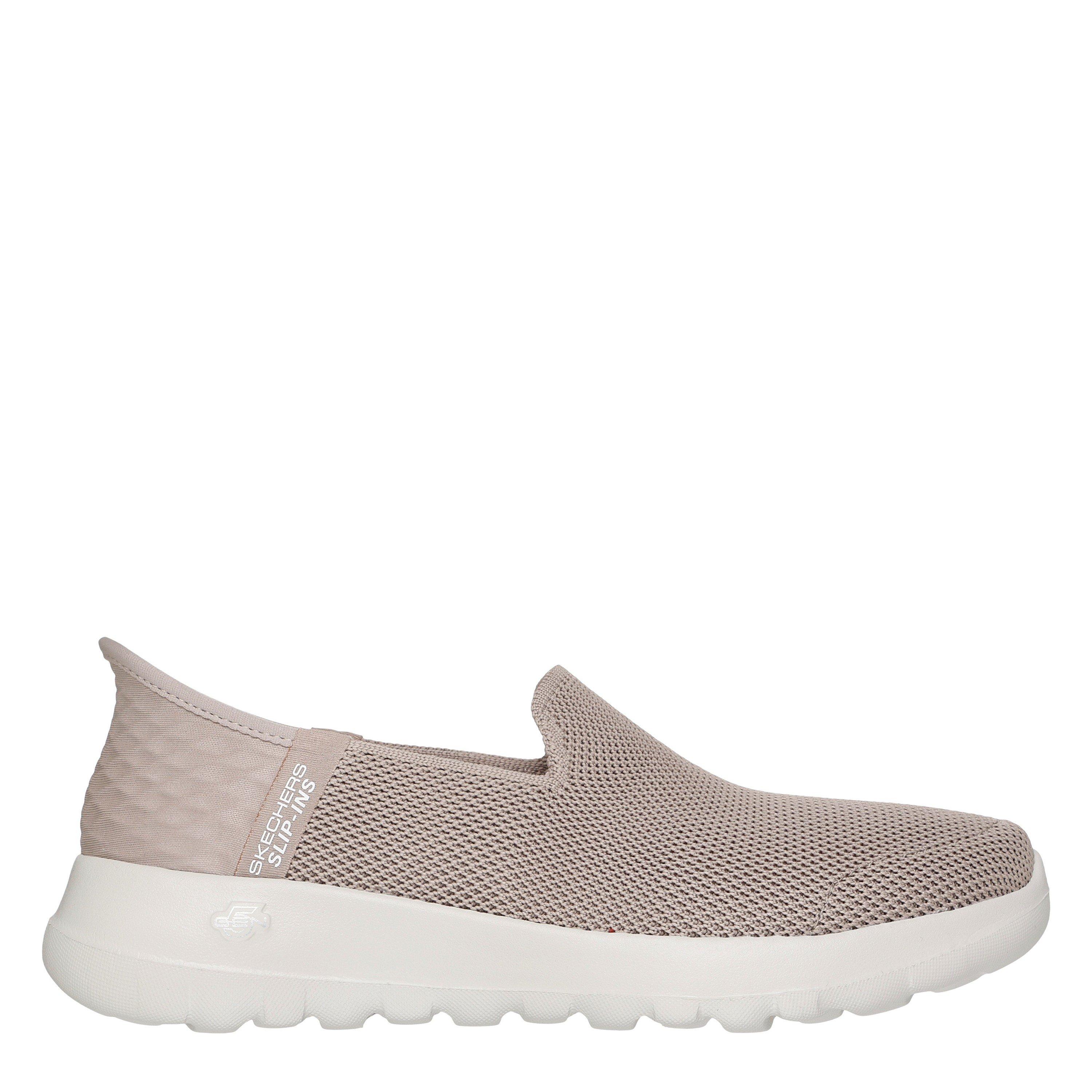 Skechers Women's Go Walk Joy Vela Slip On Runners - Taupe - 5 (38)