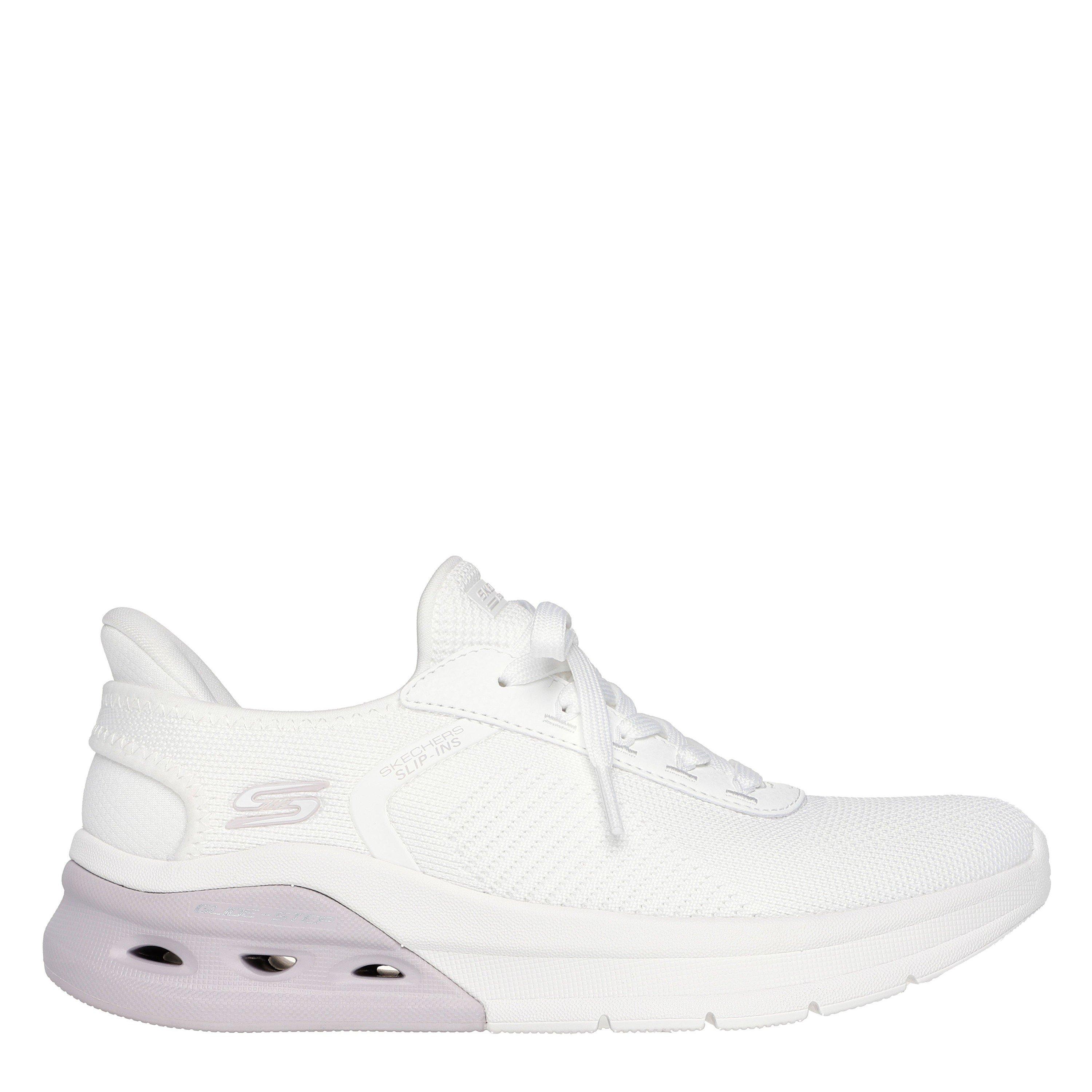 White - Skechers - Women's Bobs Arc Waves Runners - 1