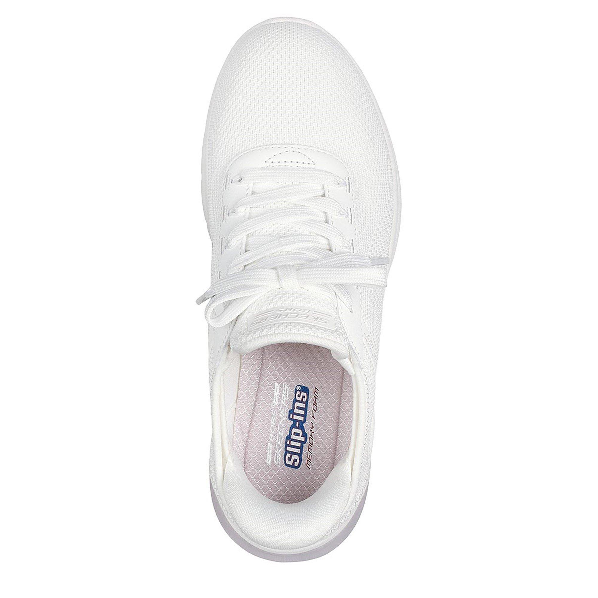 White - Skechers - Bobs Arc Waves Runners - 5