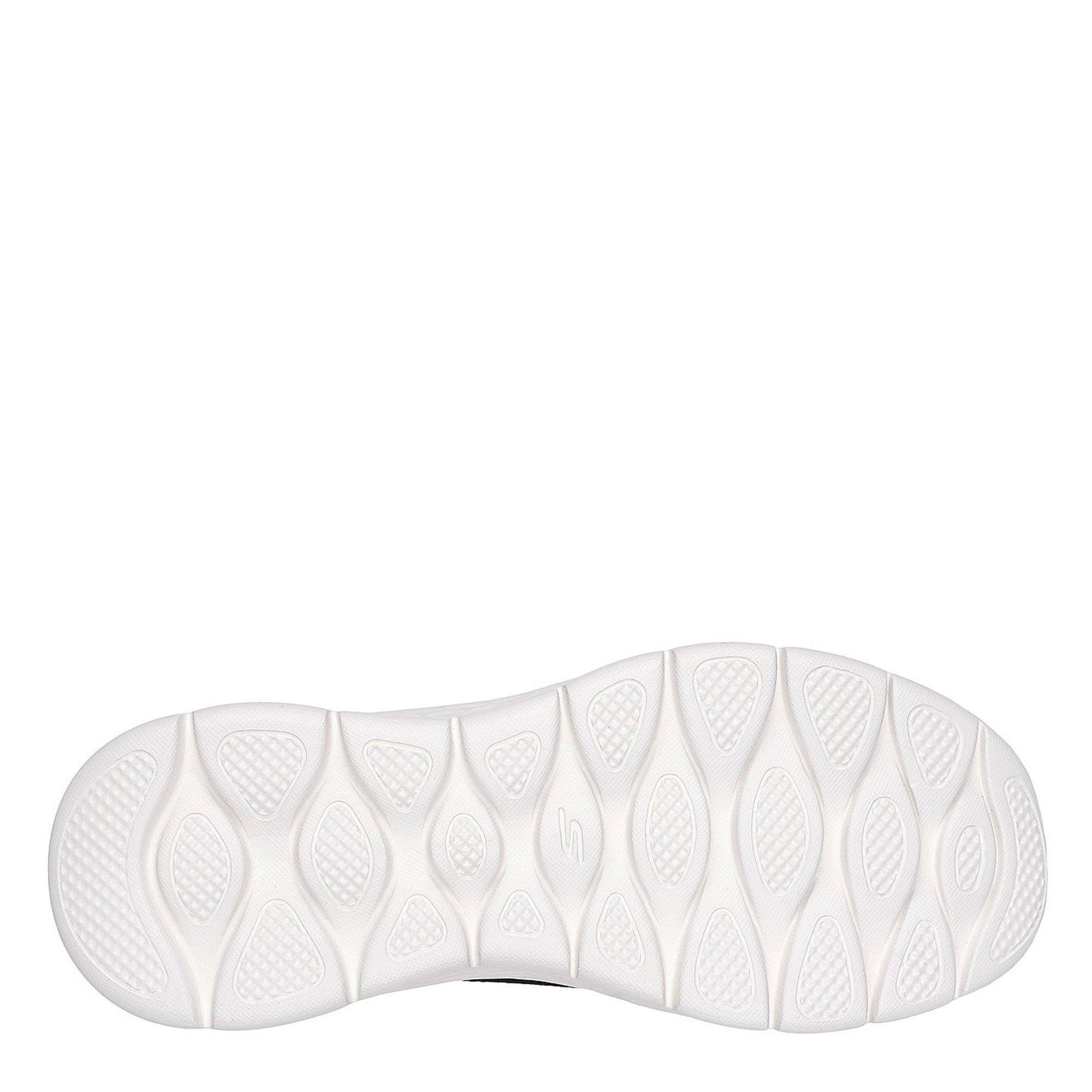 Blk/Pink Floral - Skechers - Go Walk Flex Sunset Rose Slip-On Runners - 4