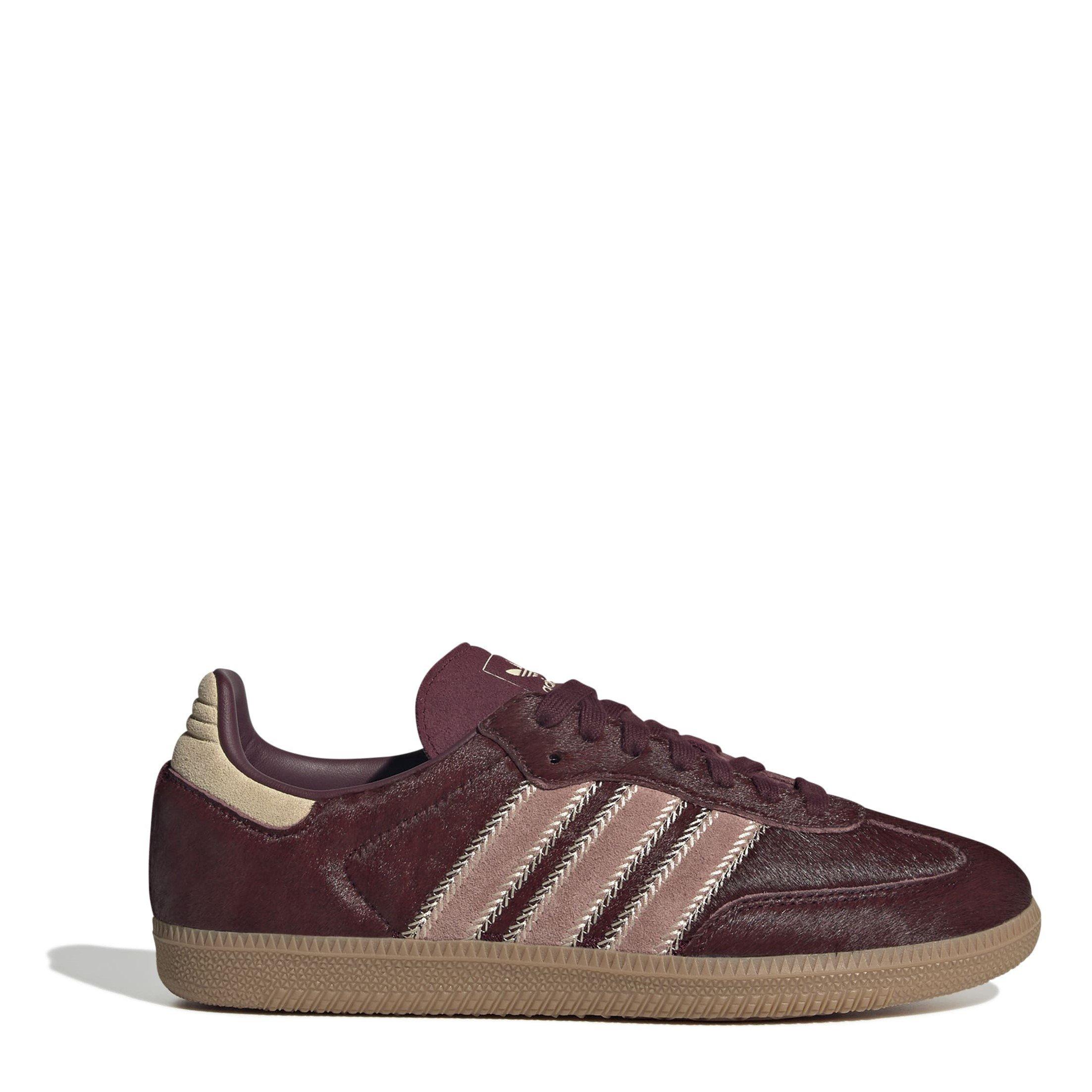 Adidas Originals Women's Samba Og Shoes - Maroon/Pink - 4.5 (37.3)