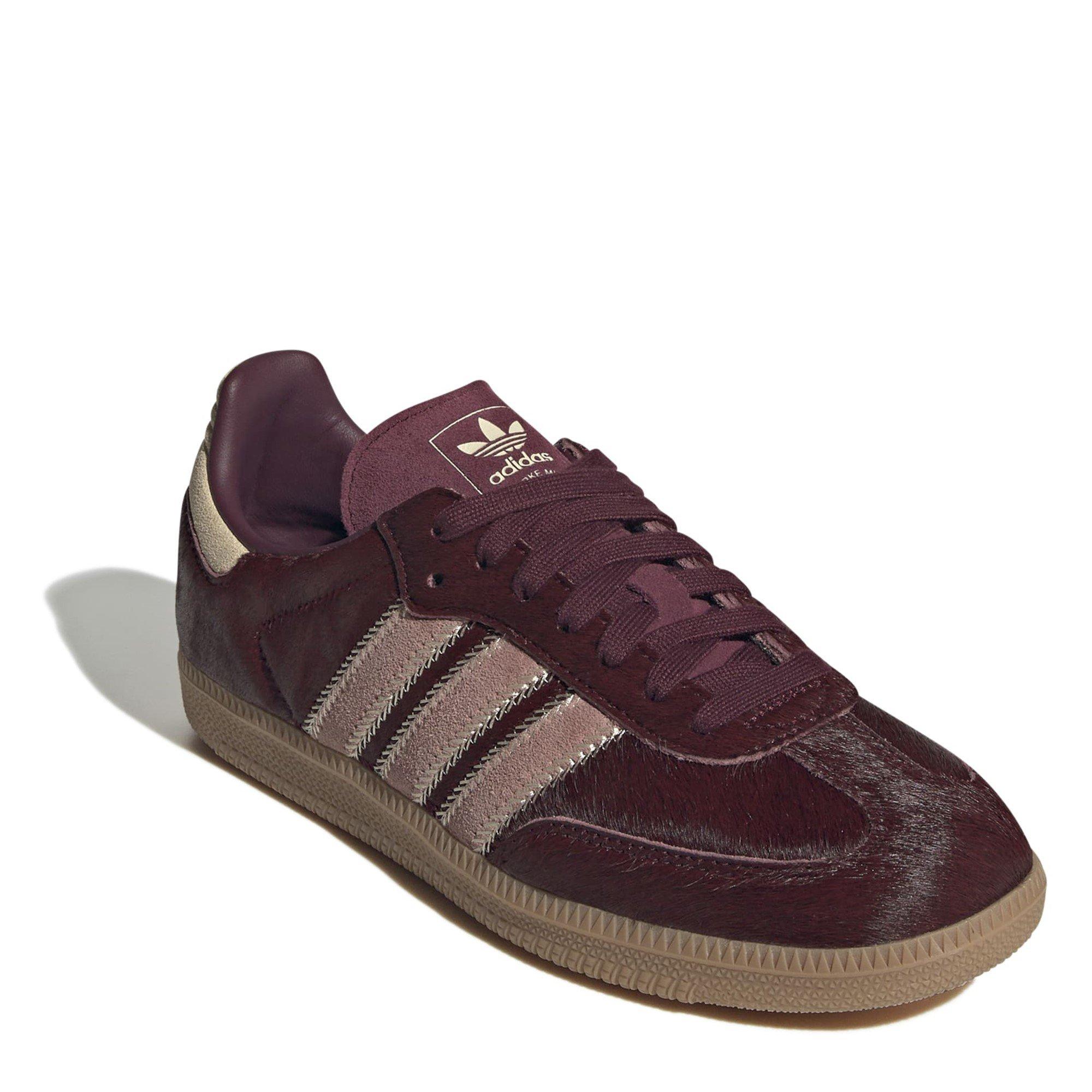 Maroon/Pink - adidas Originals - Samba Og Shoes - 3