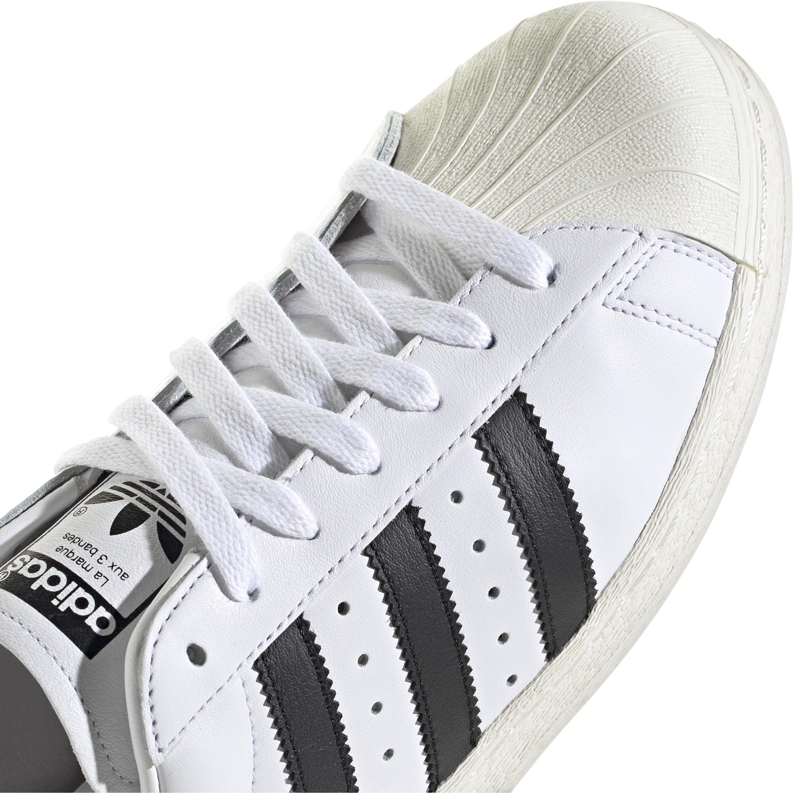 Wht/Blk - adidas Originals - Superstar 82 Shoes Womens - 10