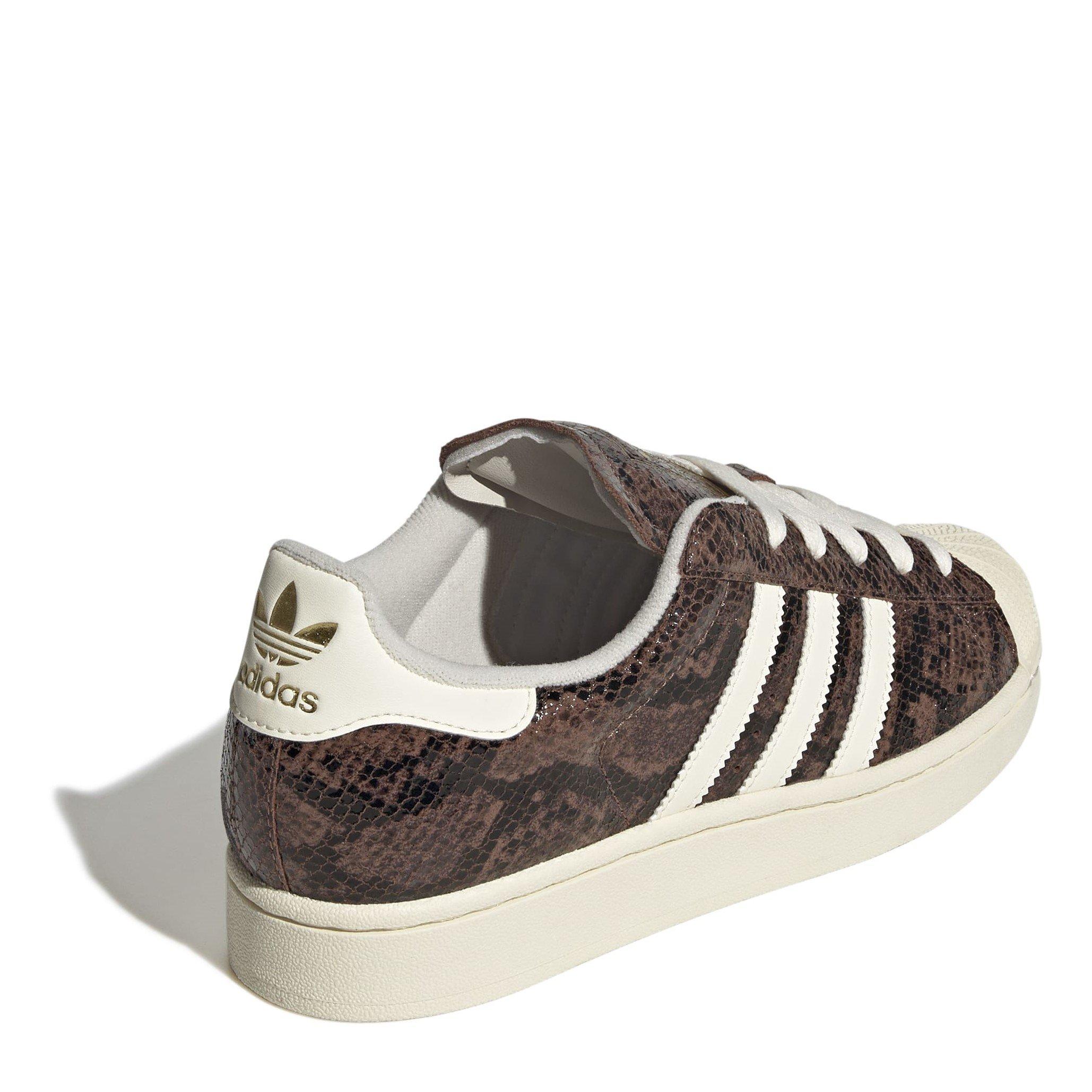 Brown/Cream - adidas Originals - Superstar 82 Shoes Womens - 4