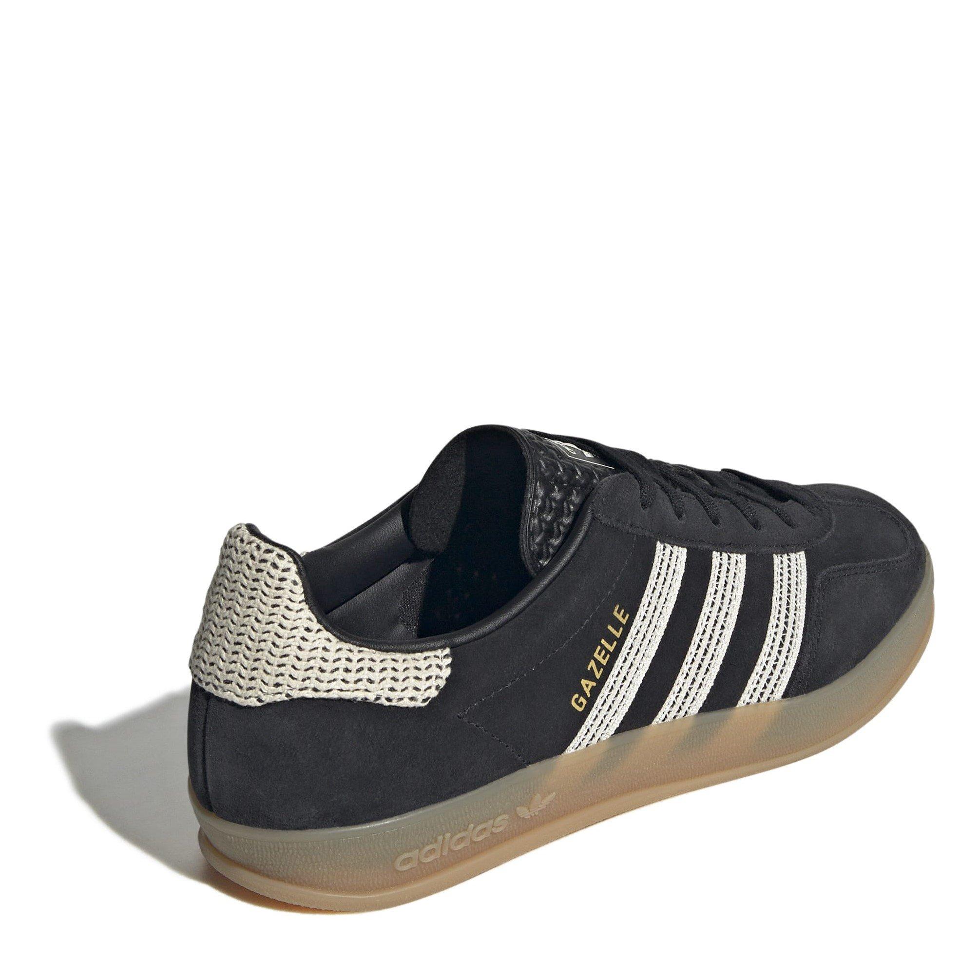 Black/Crochet - adidas Originals - Gazelle Trainers - 4