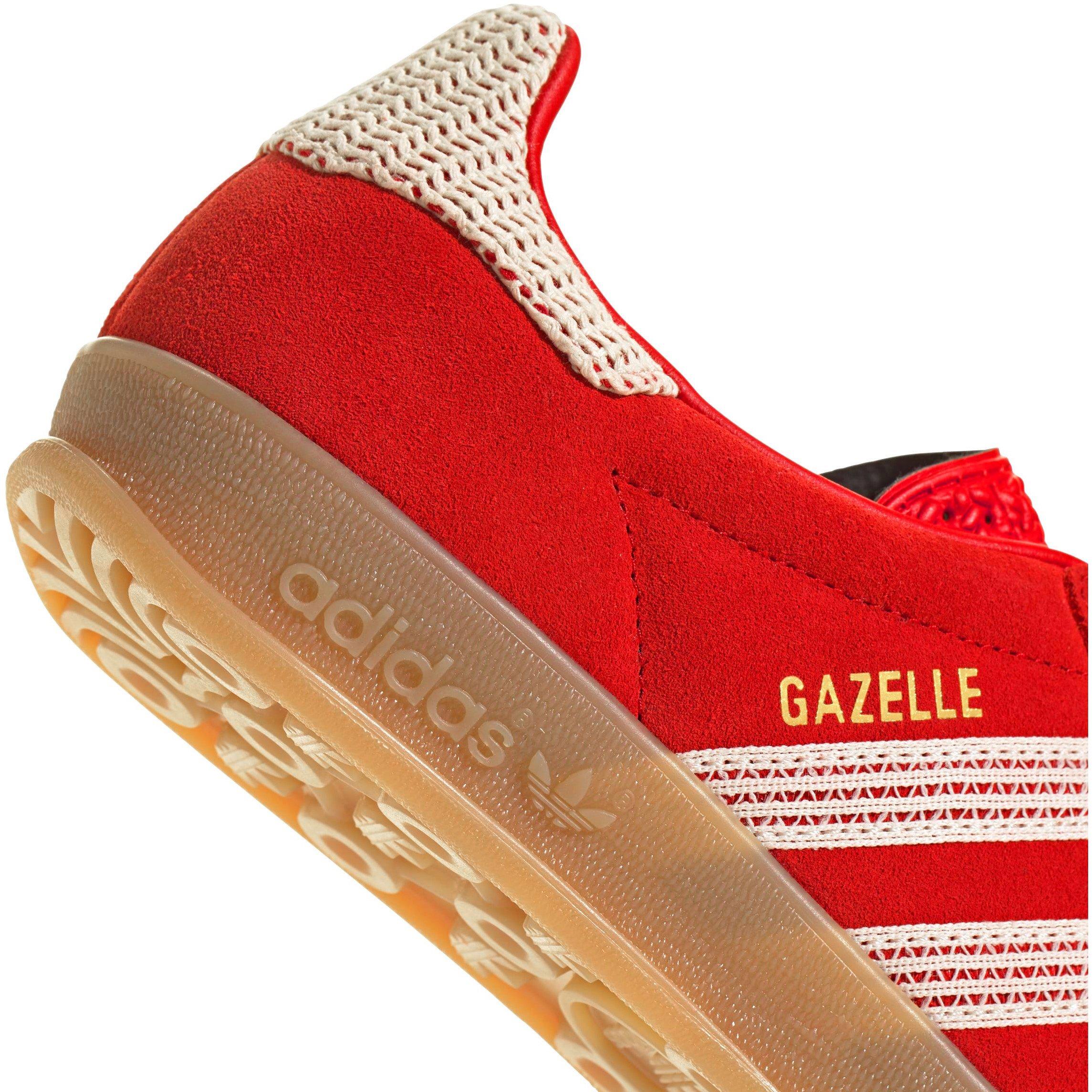 Red/Crochet - adidas Originals - Gazelle Trainers - 8