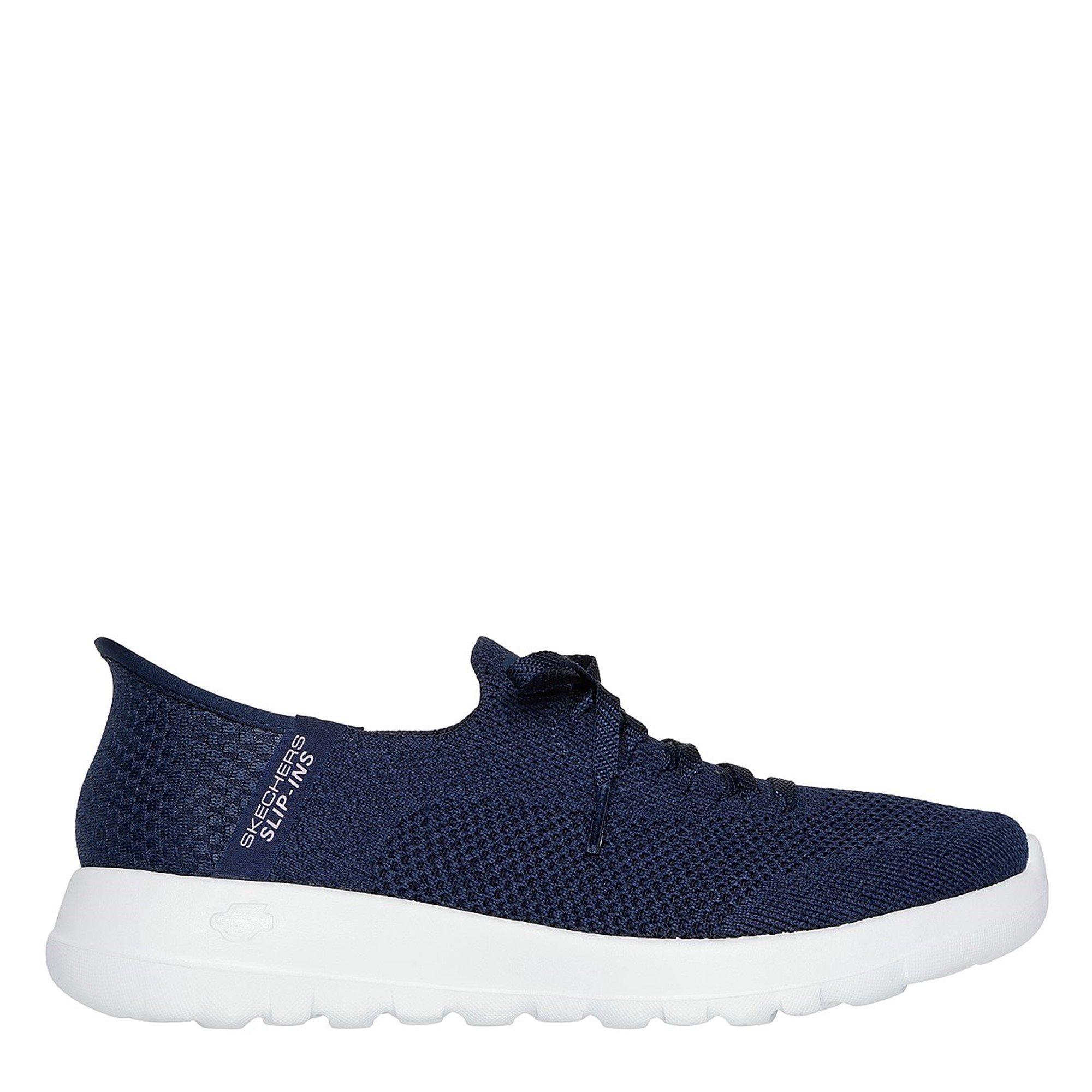 Nvy Tex/Tr - Skechers - Slip-On Trainers - 3