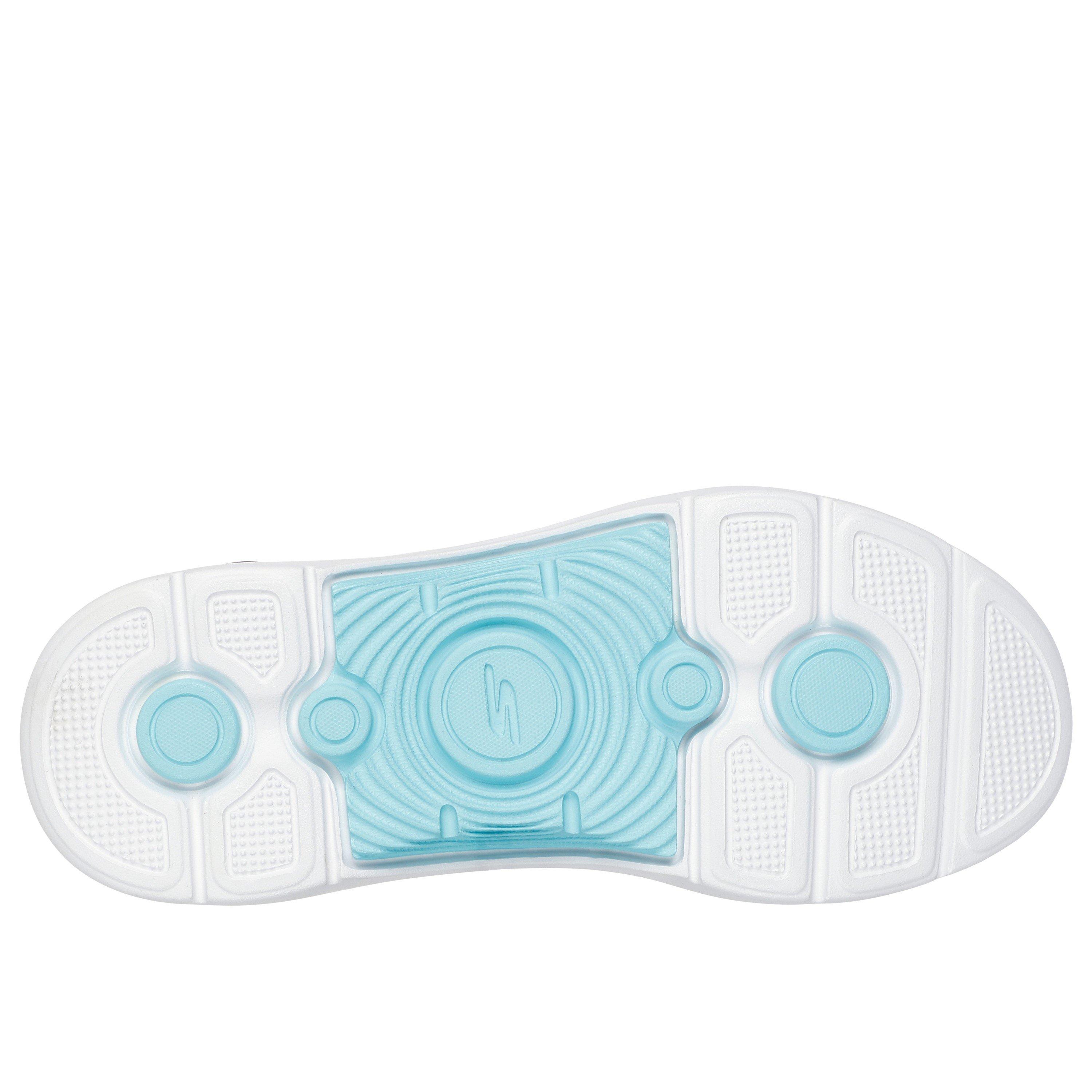 Wht Tex/Lv Tr - Skechers - Go Walk Arch Fit Runners - 4