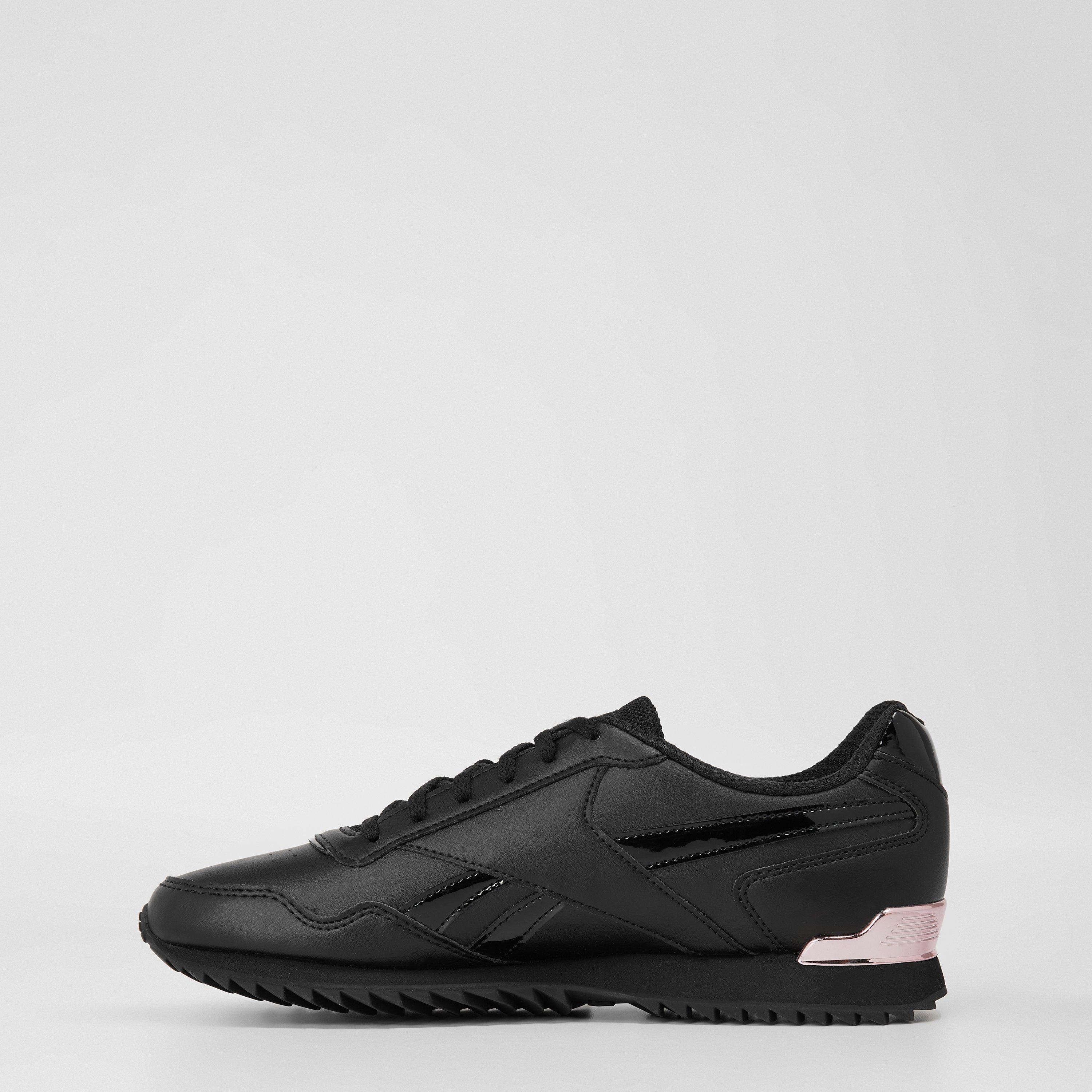 Triple Black - Reebok - Reebok Glide Ripple Clip Ladies Trainers - 2