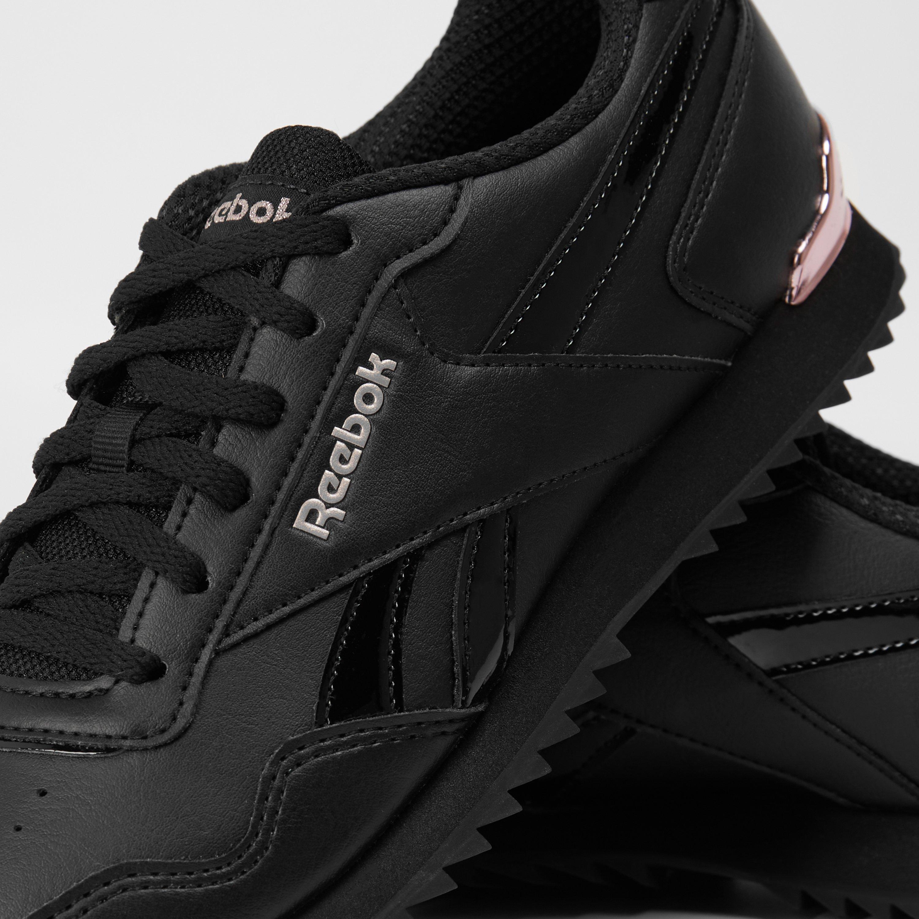 Triple Black - Reebok - Reebok Glide Ripple Clip Ladies Trainers - 3
