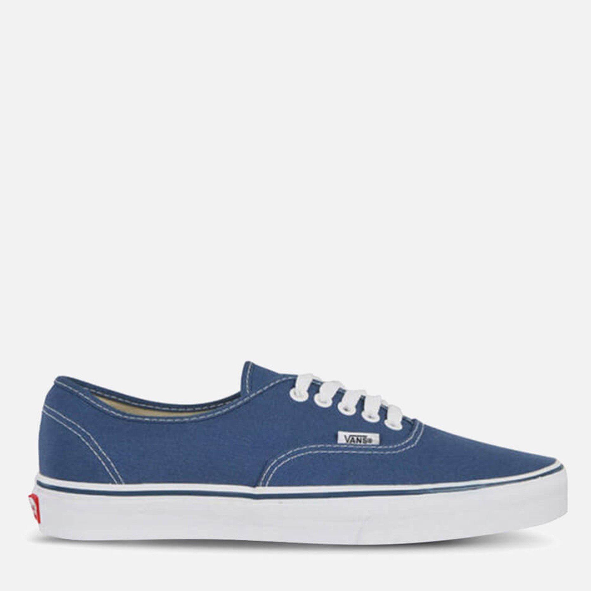 Navy - Vans - Women's Canvas Trainers - 1