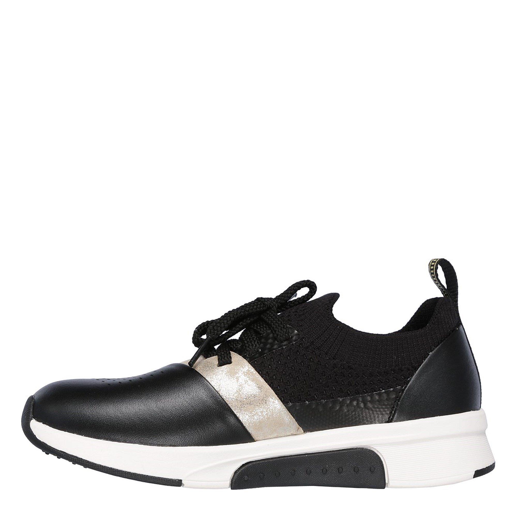 Black/Gold - Skechers - Modern Jogger Low-Top Trainers - 2