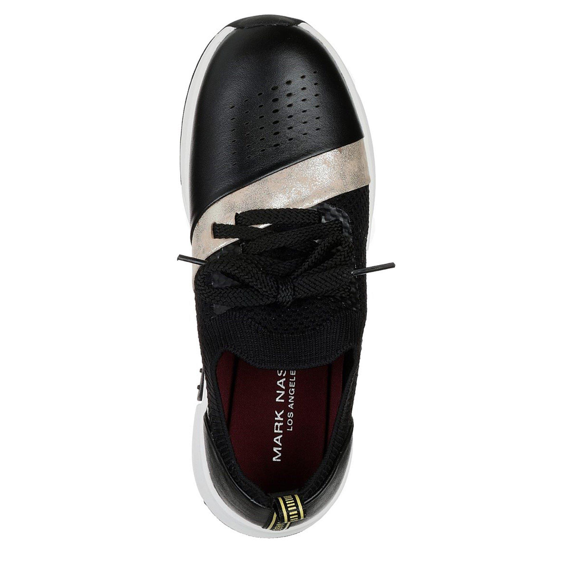 Black/Gold - Skechers - Modern Jogger Low-Top Trainers - 5