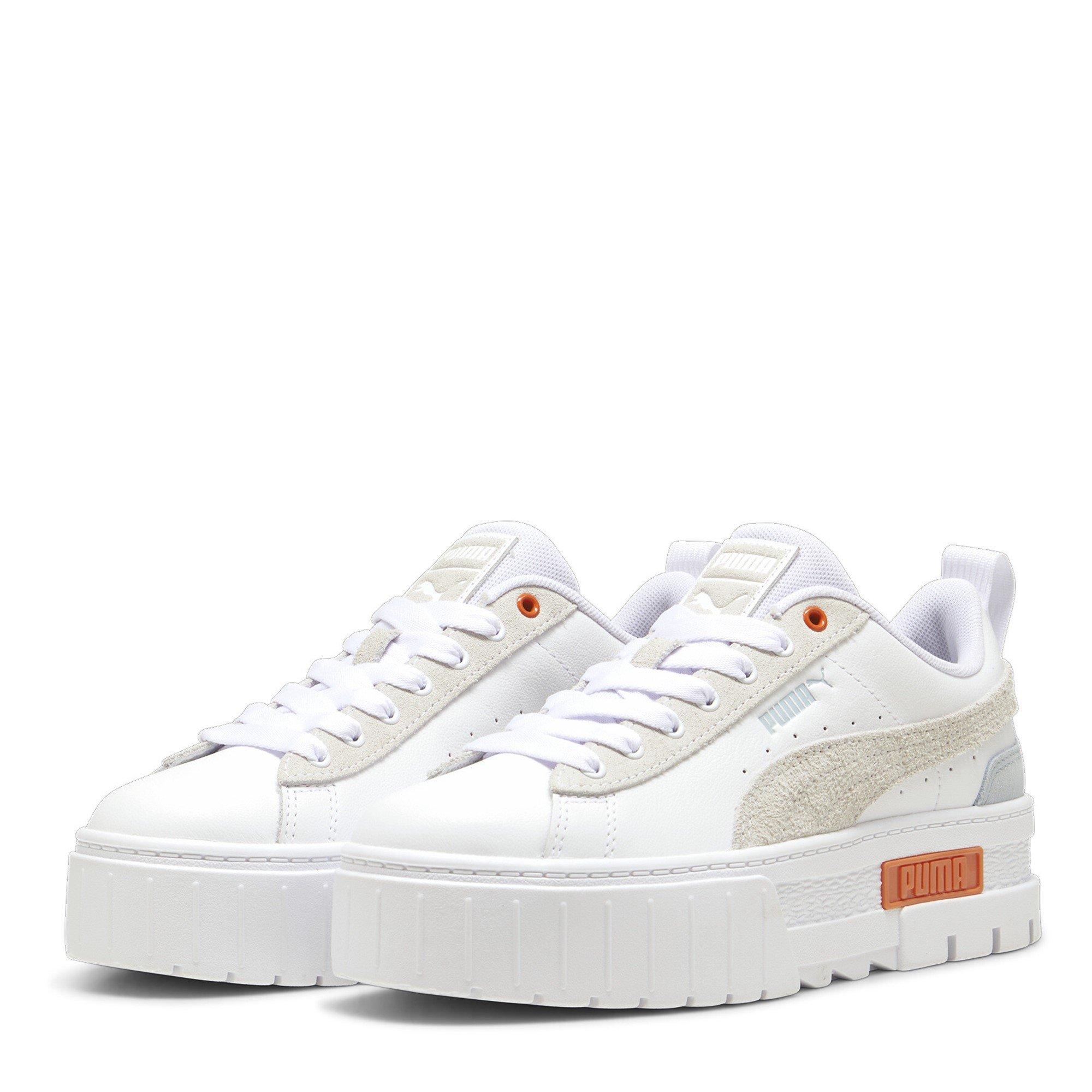 Wht/Maple Syrup - Puma - Mayze Mix Womens Shoes - 1