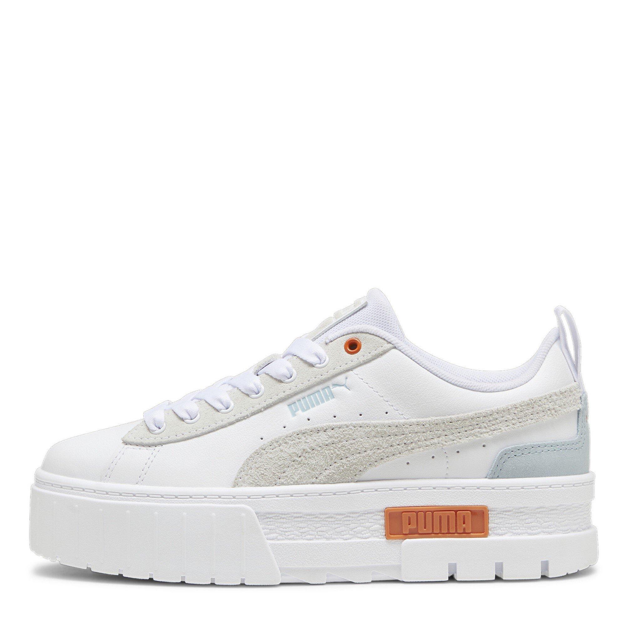 Wht/Maple Syrup - Puma - Mayze Mix Womens Shoes - 3