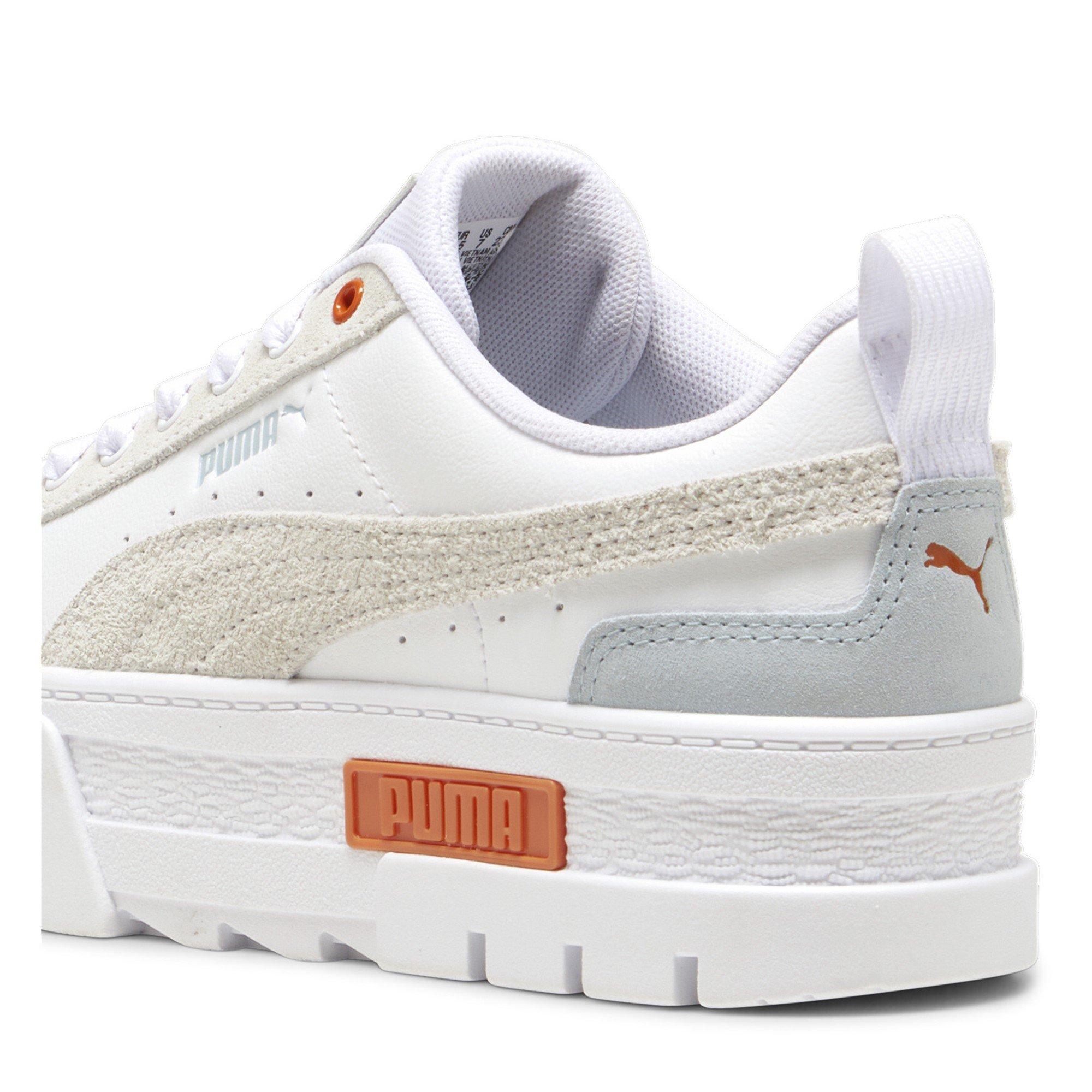 Wht/Maple Syrup - Puma - Mayze Mix Womens Shoes - 6