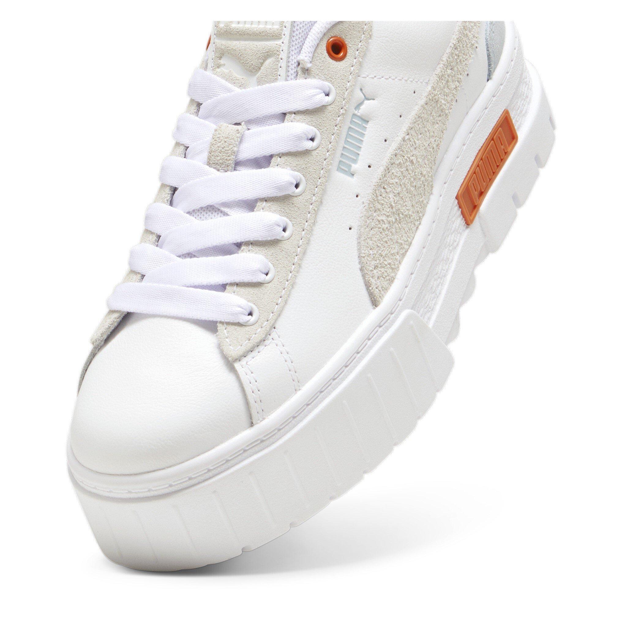 Wht/Maple Syrup - Puma - Mayze Mix Womens Shoes - 7