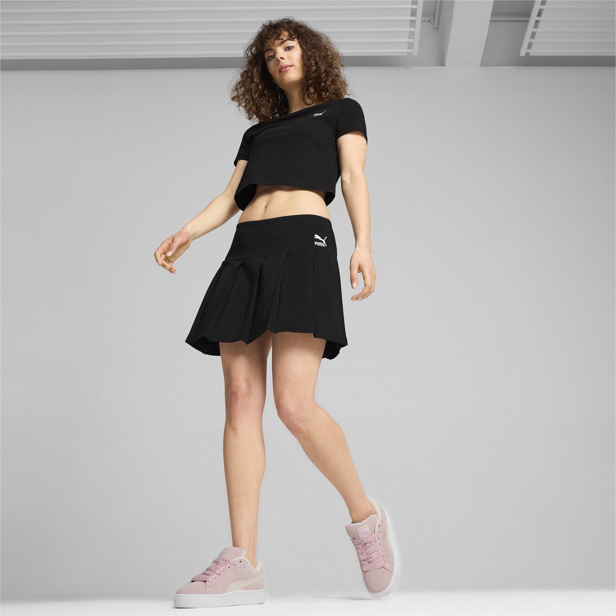 Mauve-White - Puma - Suede XL Lace Trainers Womens - 8