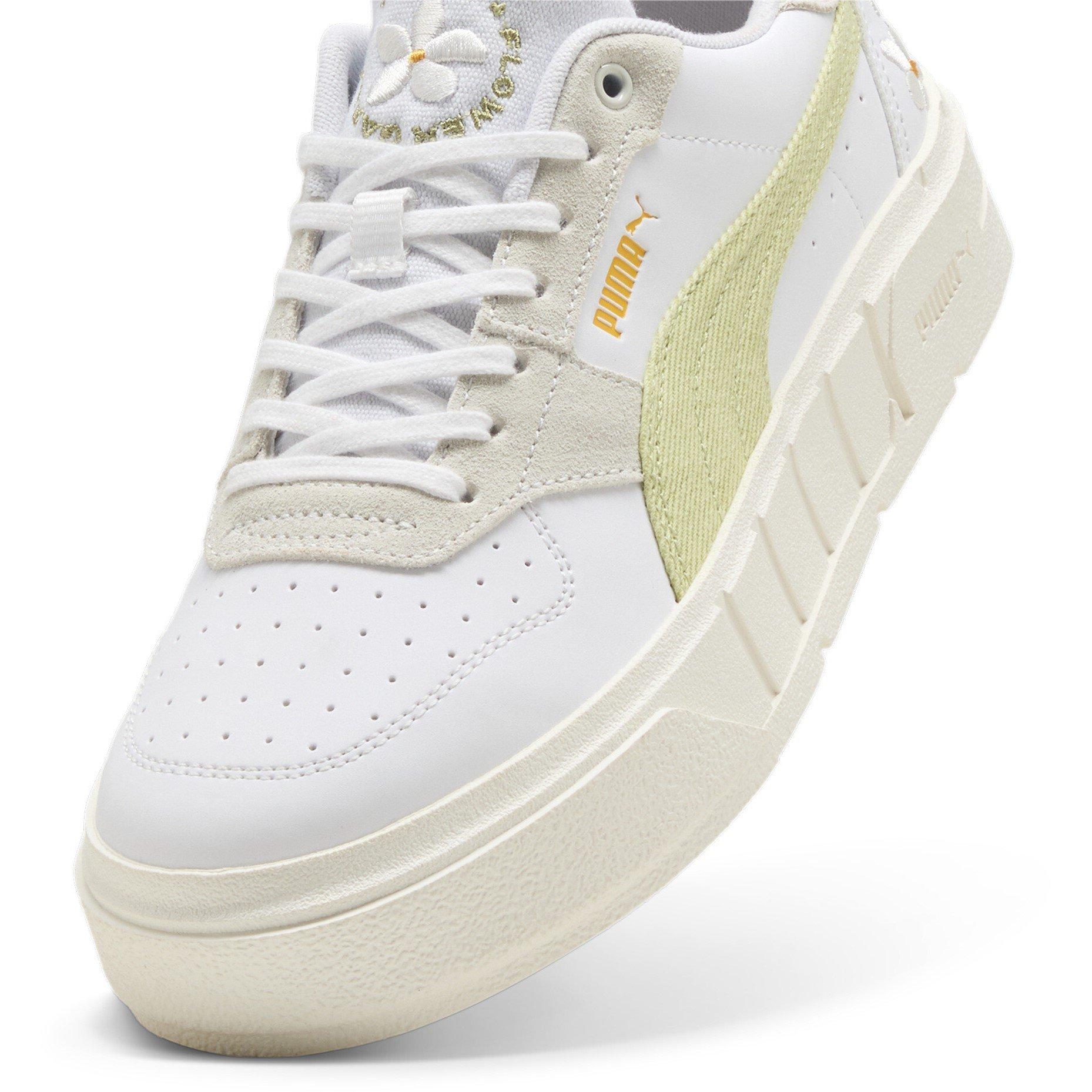 Pistachio-White - Puma - Cali Court Embroidery Womens Shoes - 6