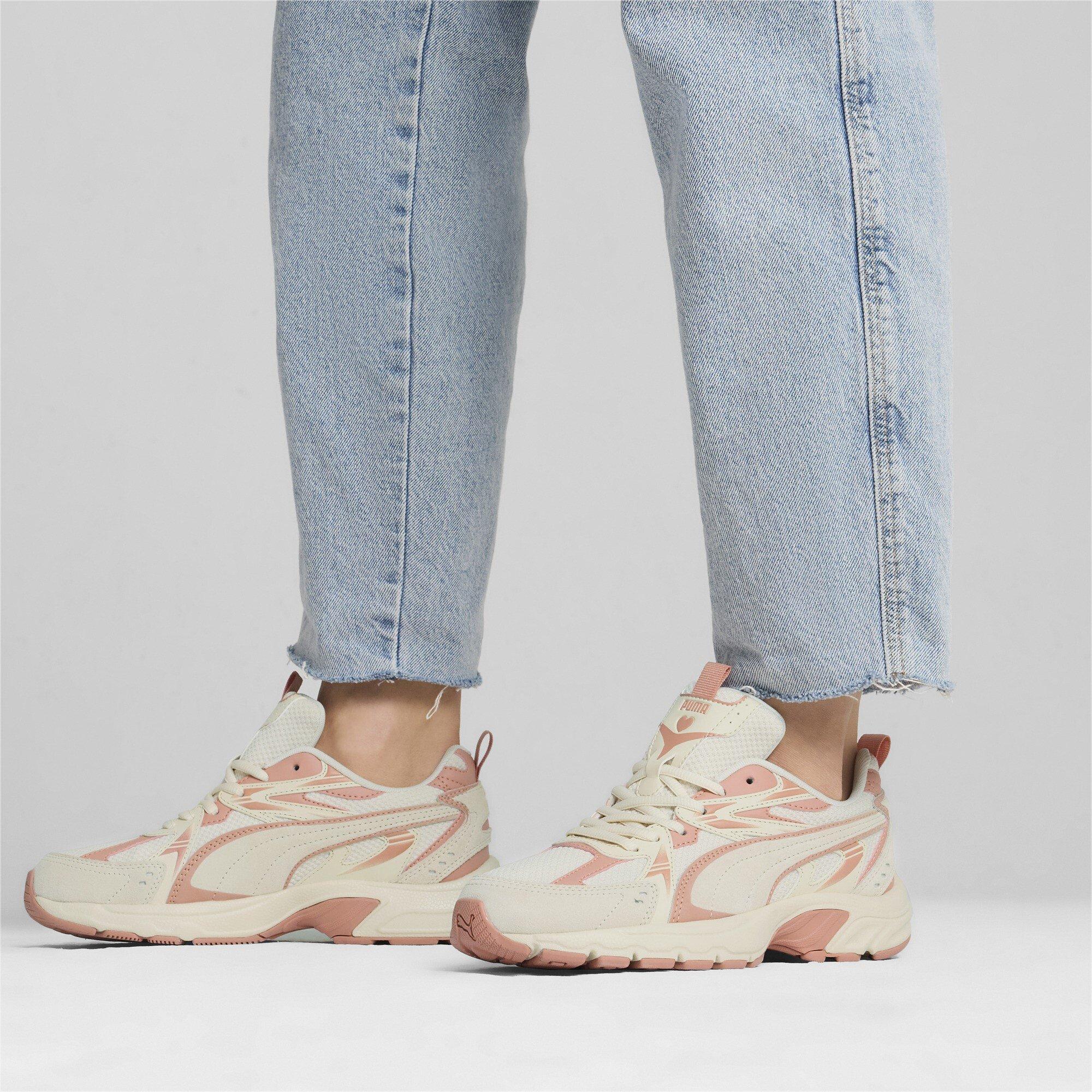 Alp.Snow-Peach - Puma - Milenio Tech Suede Coquette Sneakers Women - 7