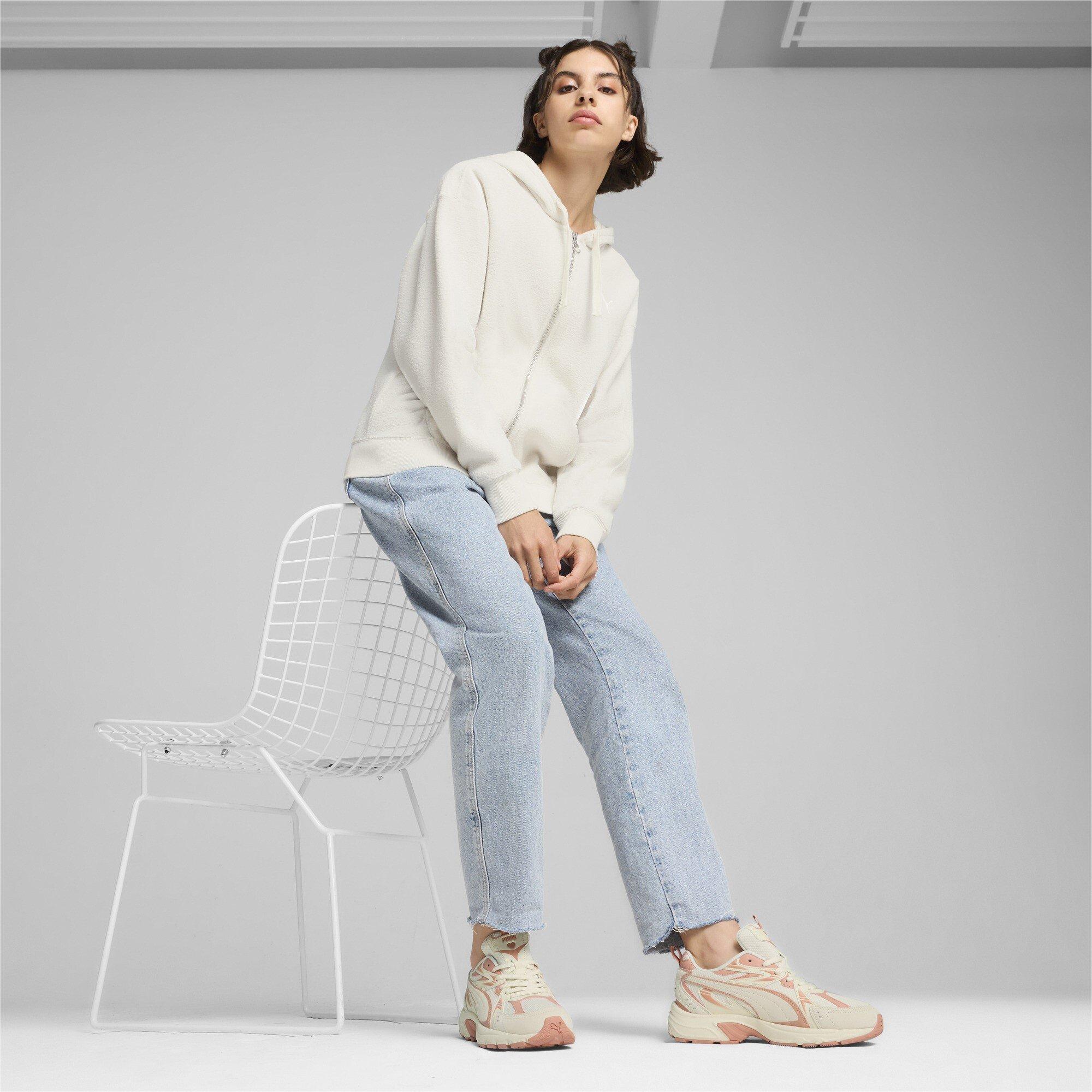 Alp.Snow-Peach - Puma - Milenio Tech Suede Coquette Sneakers Women - 8