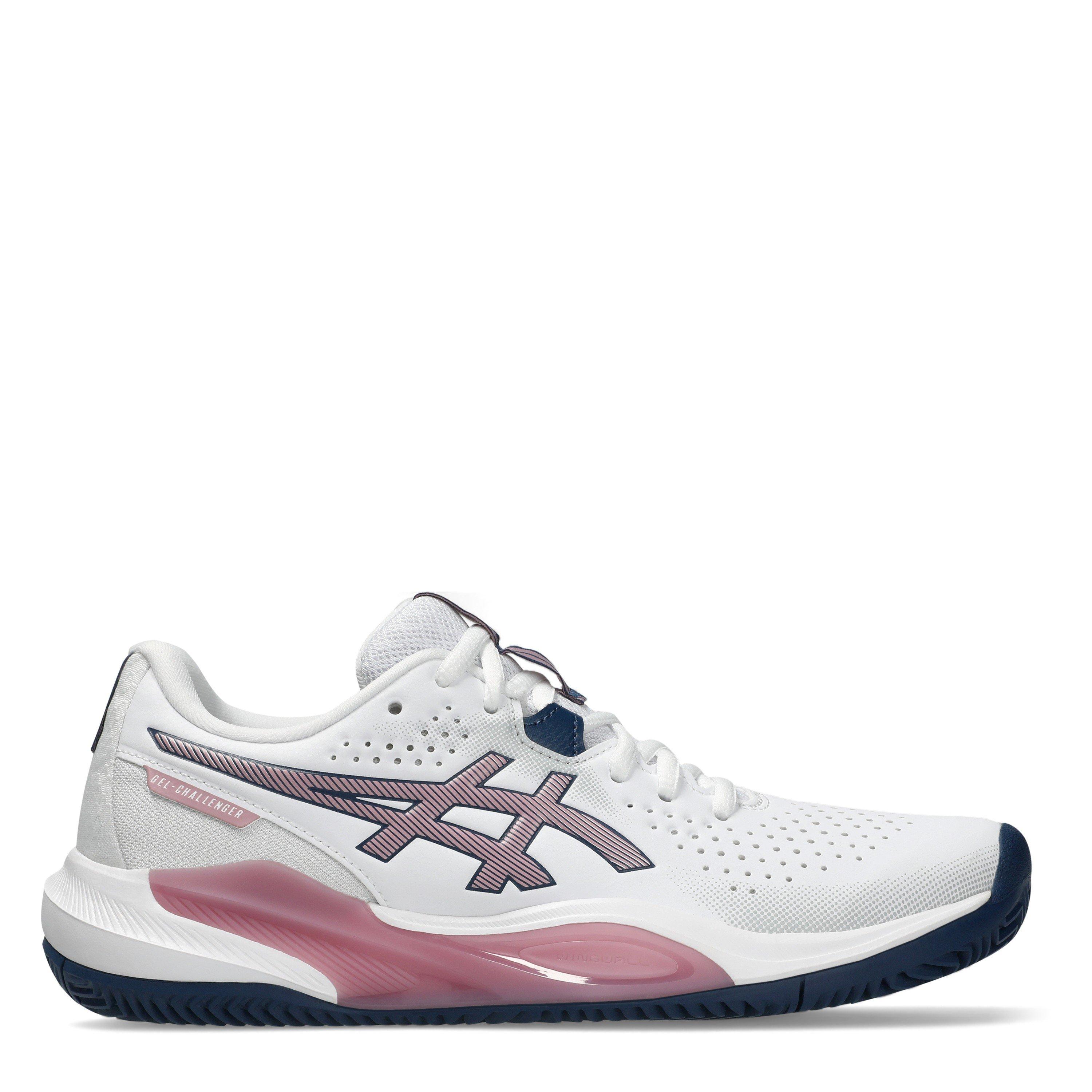 Asics Women's Gel-Challenger 15 Clay Tennis Shoes - White- Clay - 8 (42)