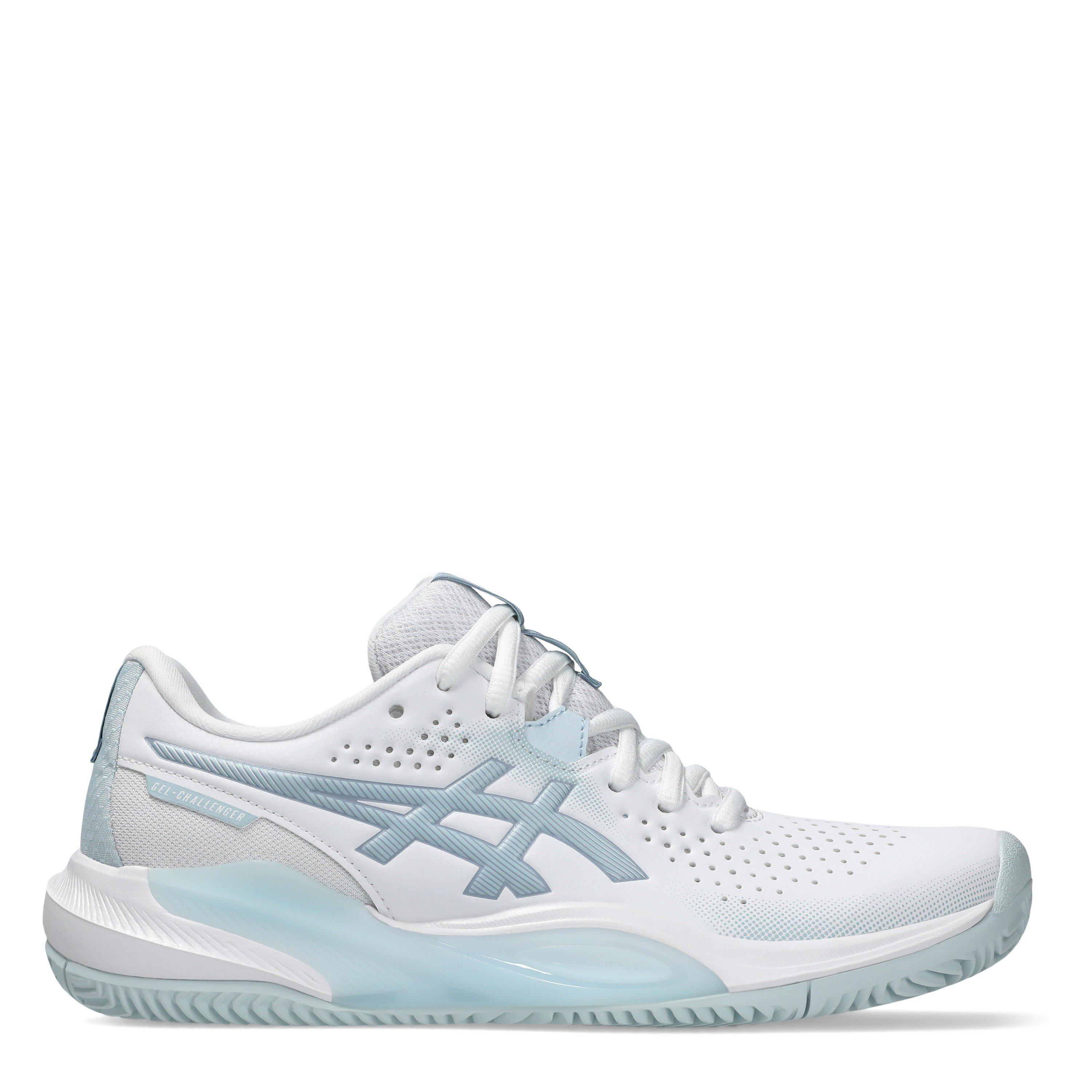 Asics Women's Gel-Challenger 15 Clay Tennis Shoes - White/Pink - 7.5 (41.5)