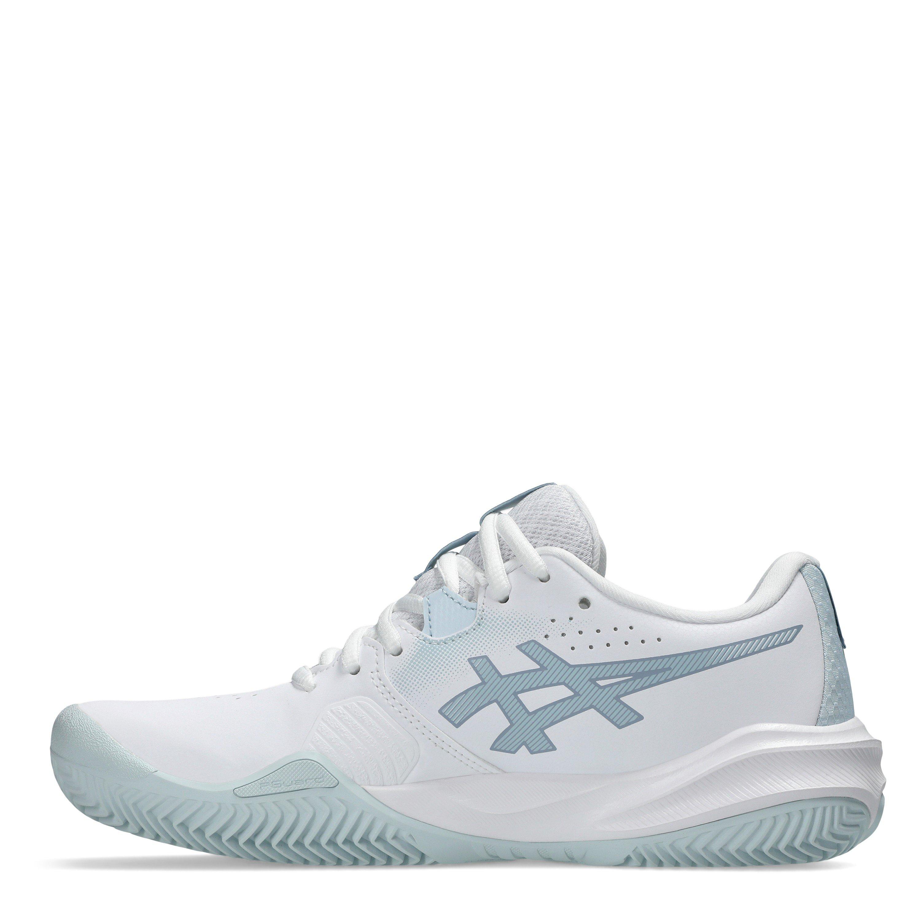Blanc/Rose - Asics - Asics Gel-Challenger 15 Clay Tennis Shoes Womens - 2
