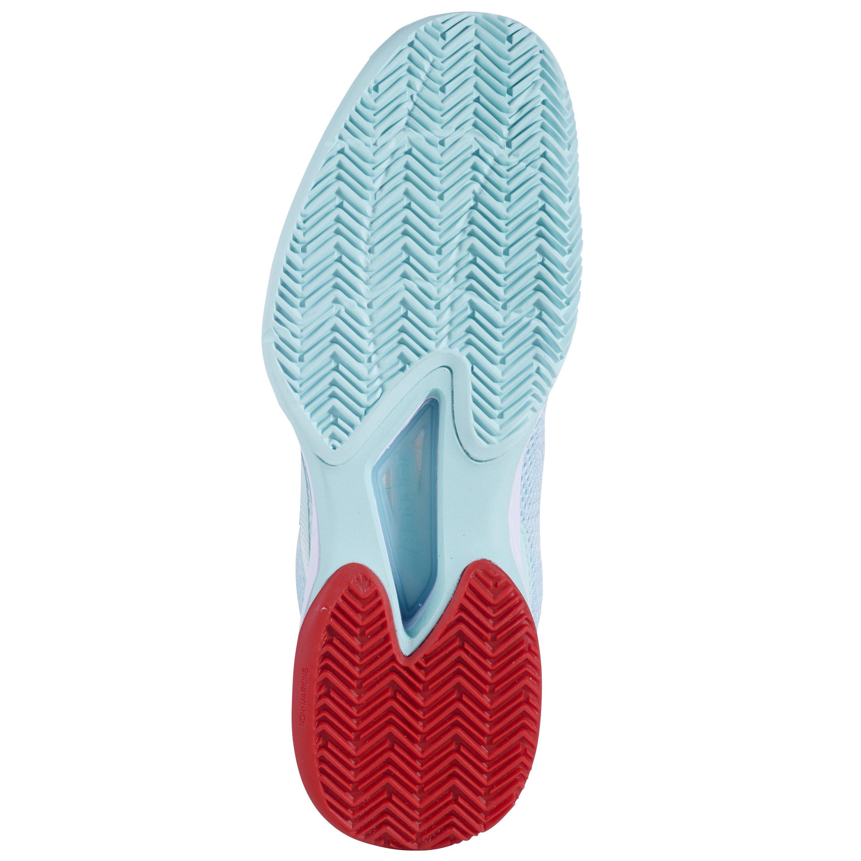 Yucca/Hvid - Babolat - Jet Tere All Court Tennis Shoes Womens - 3