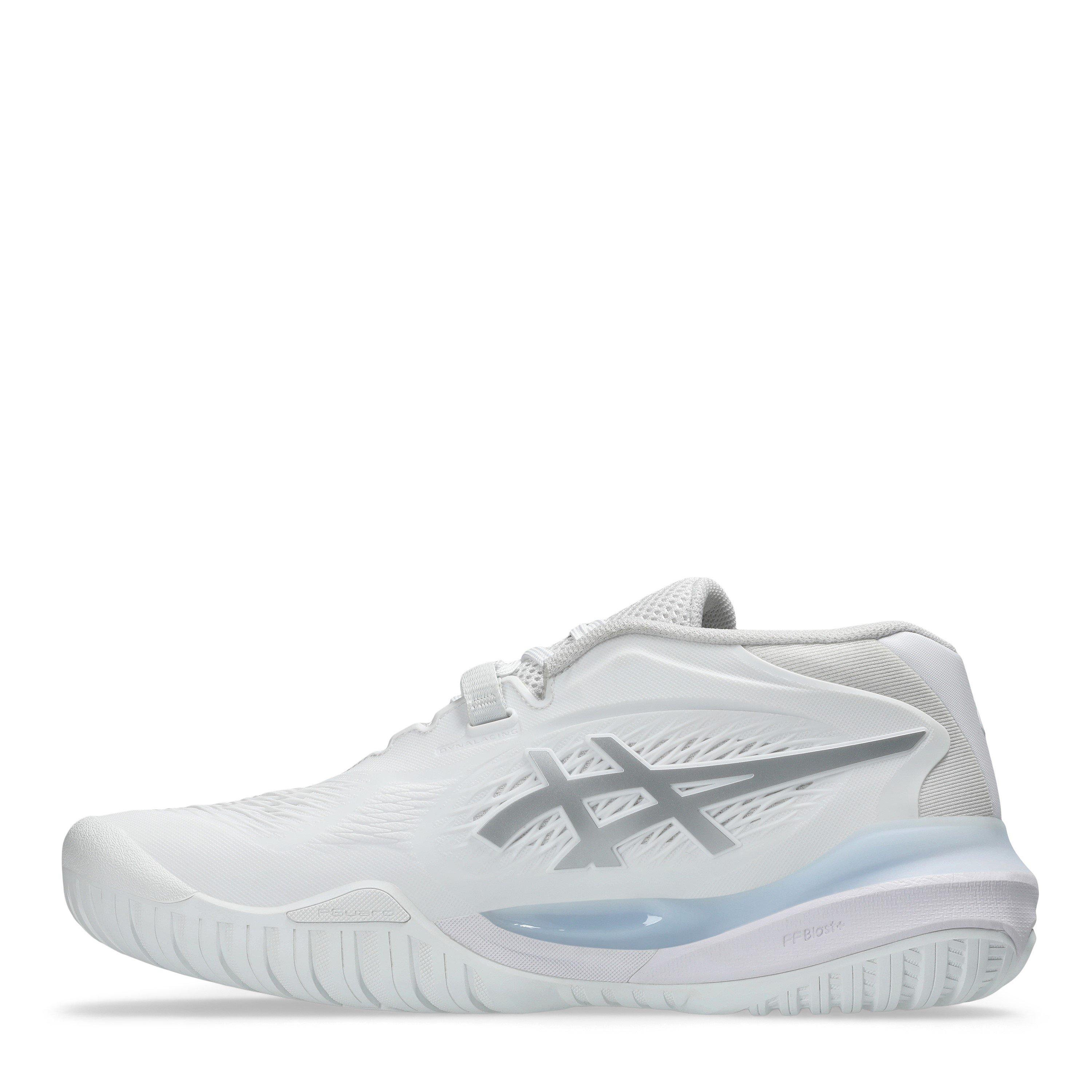 Branco/Prateado - Asics - Women's Gel Resolution X Tennis Shoes - 2