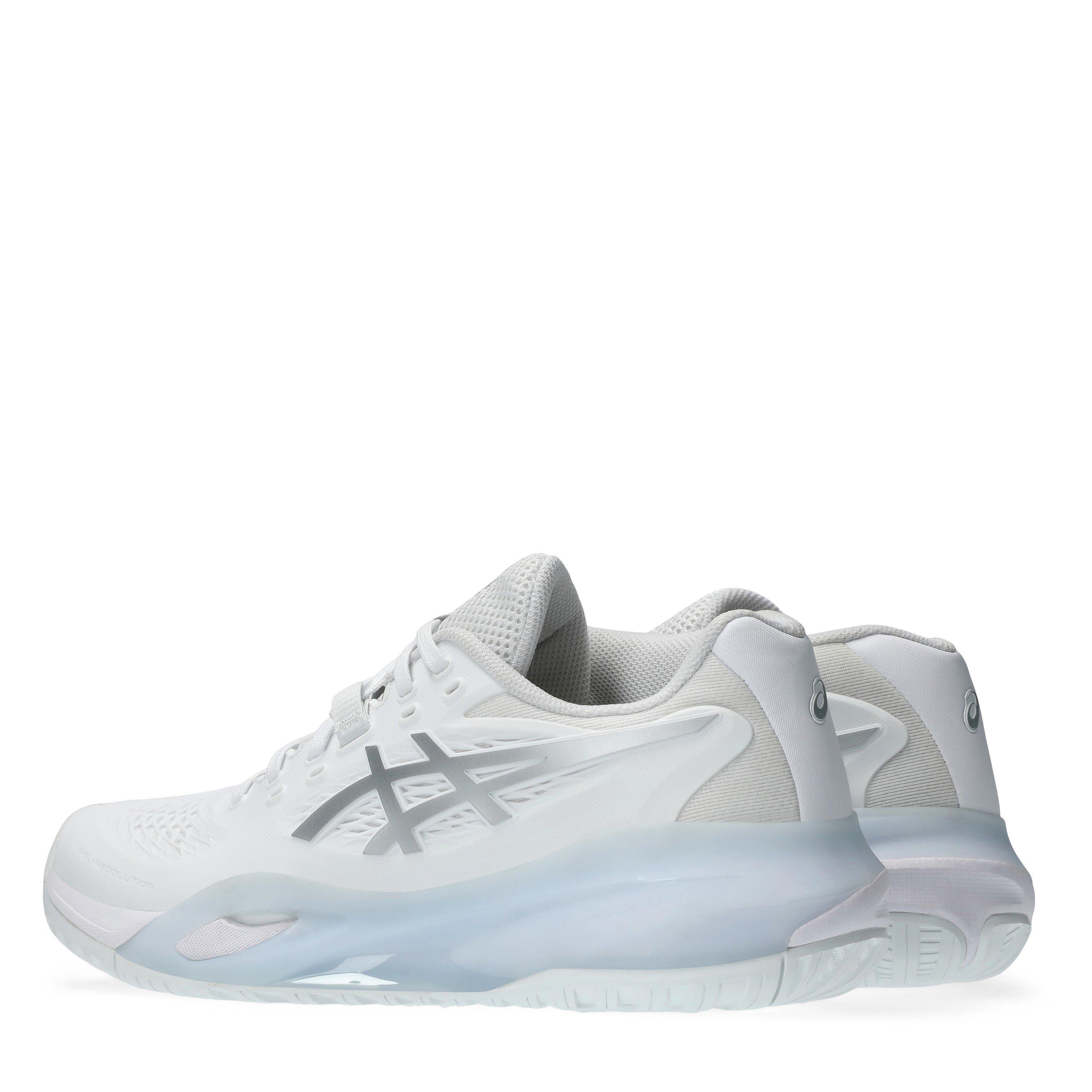 Branco/Prateado - Asics - Women's Gel Resolution X Tennis Shoes - 5