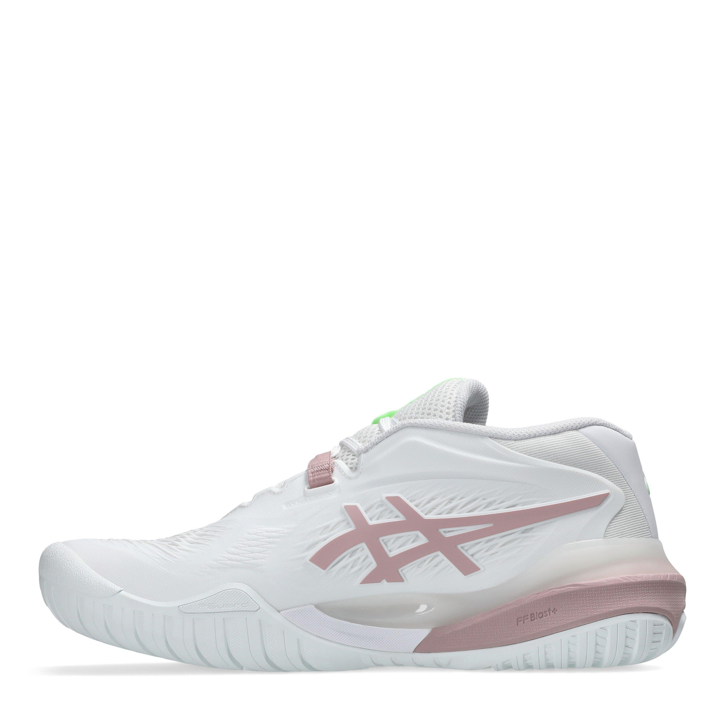 White/Morga - Asics - Gel-Resolution X Tennis Shoes Womens - 2