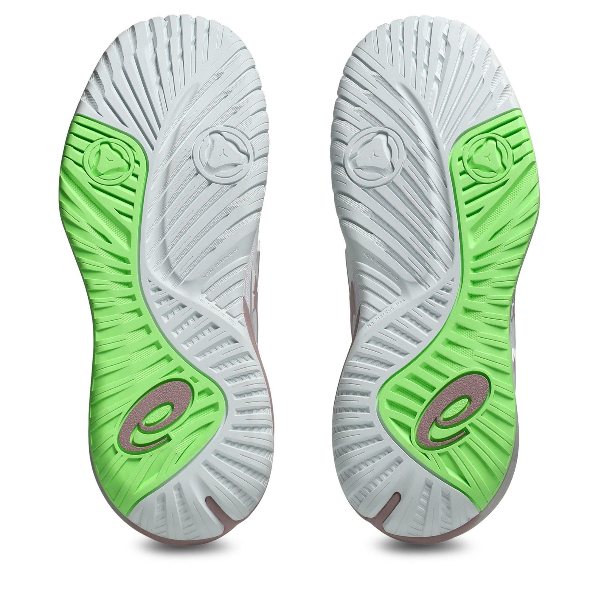 White/Morga - Asics - Gel-Resolution X Tennis Shoes Womens - 3