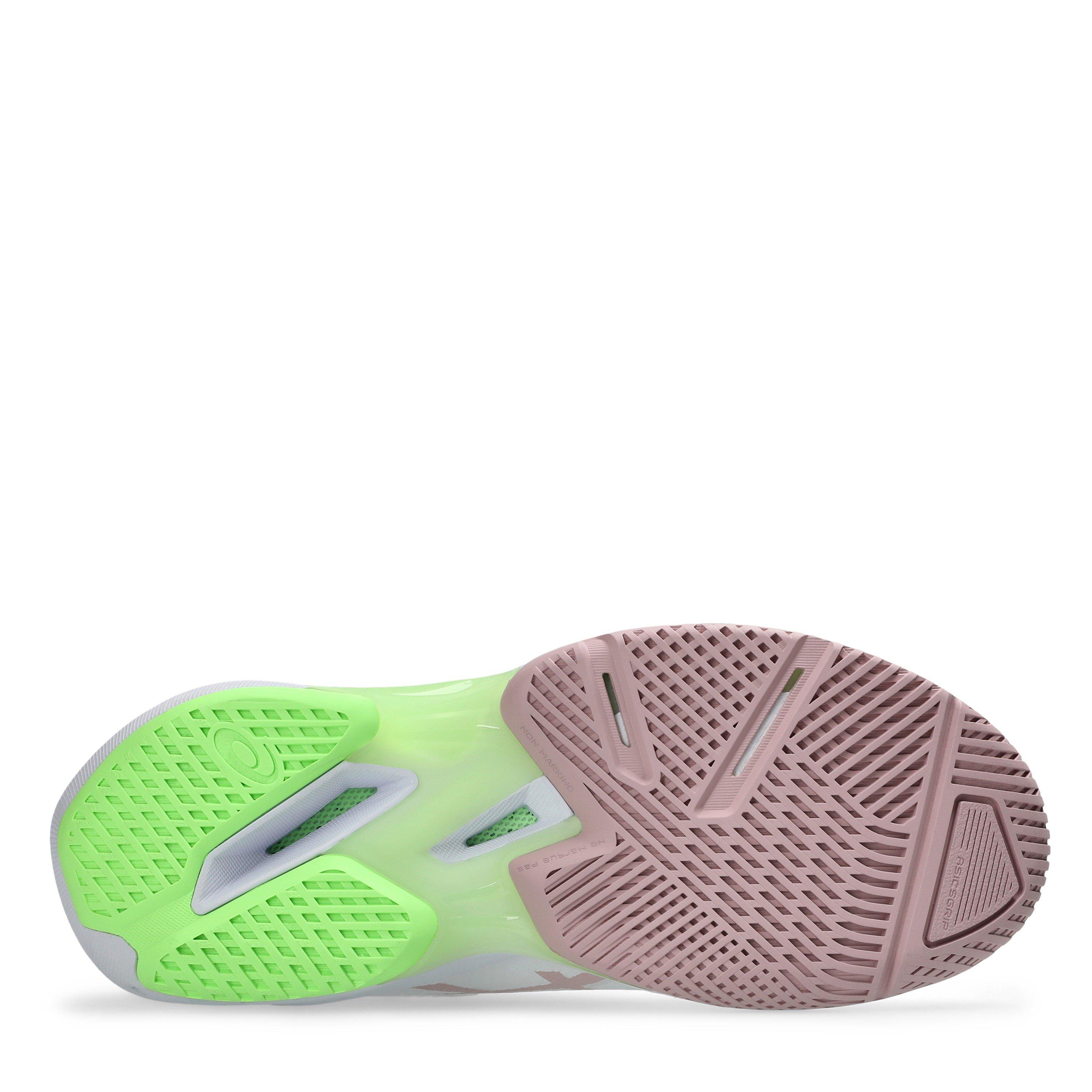 White/Morga - Asics - Solution Speed Ff 4 Tennis Shoes Womens - 3