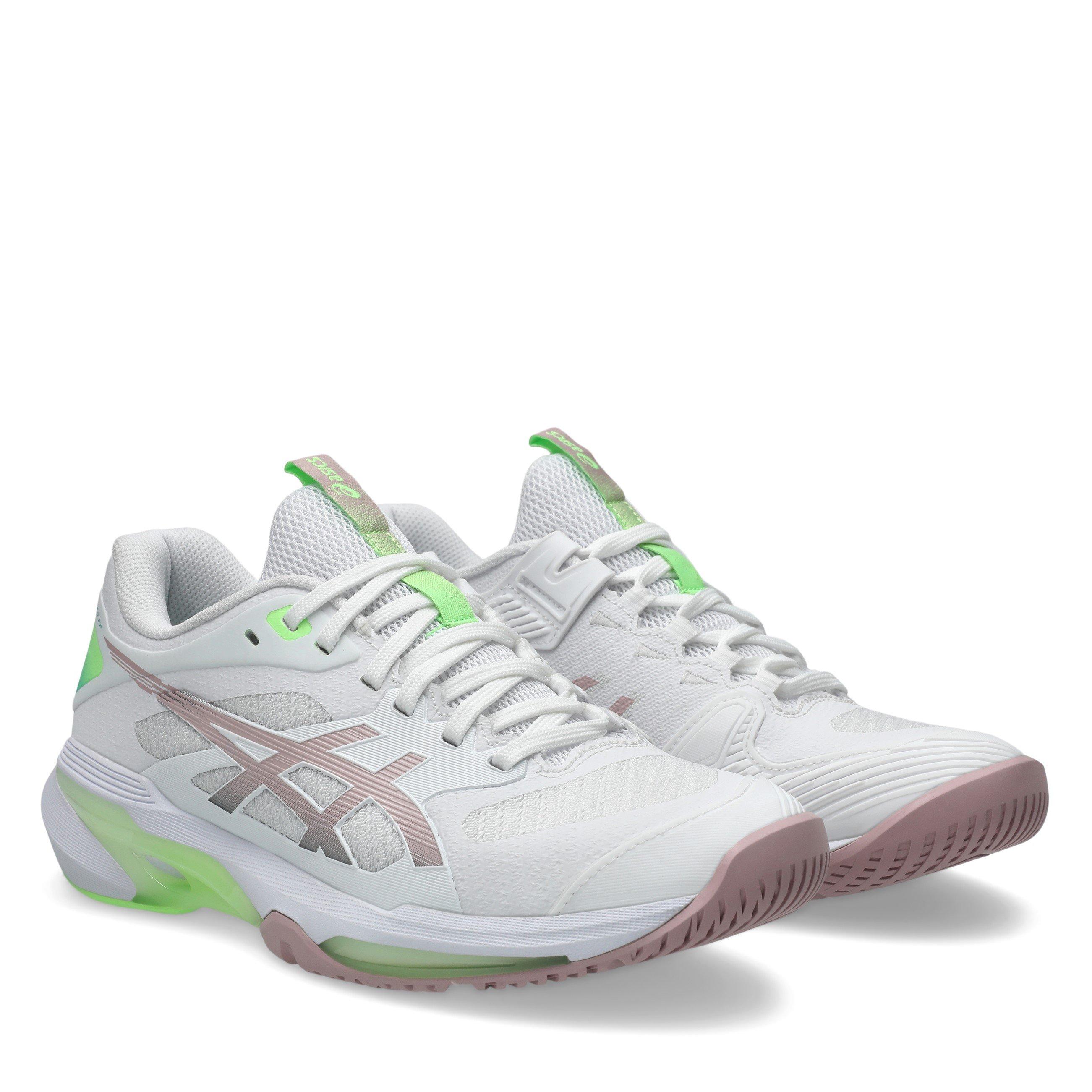 White/Morga - Asics - Solution Speed Ff 4 Tennis Shoes Womens - 4