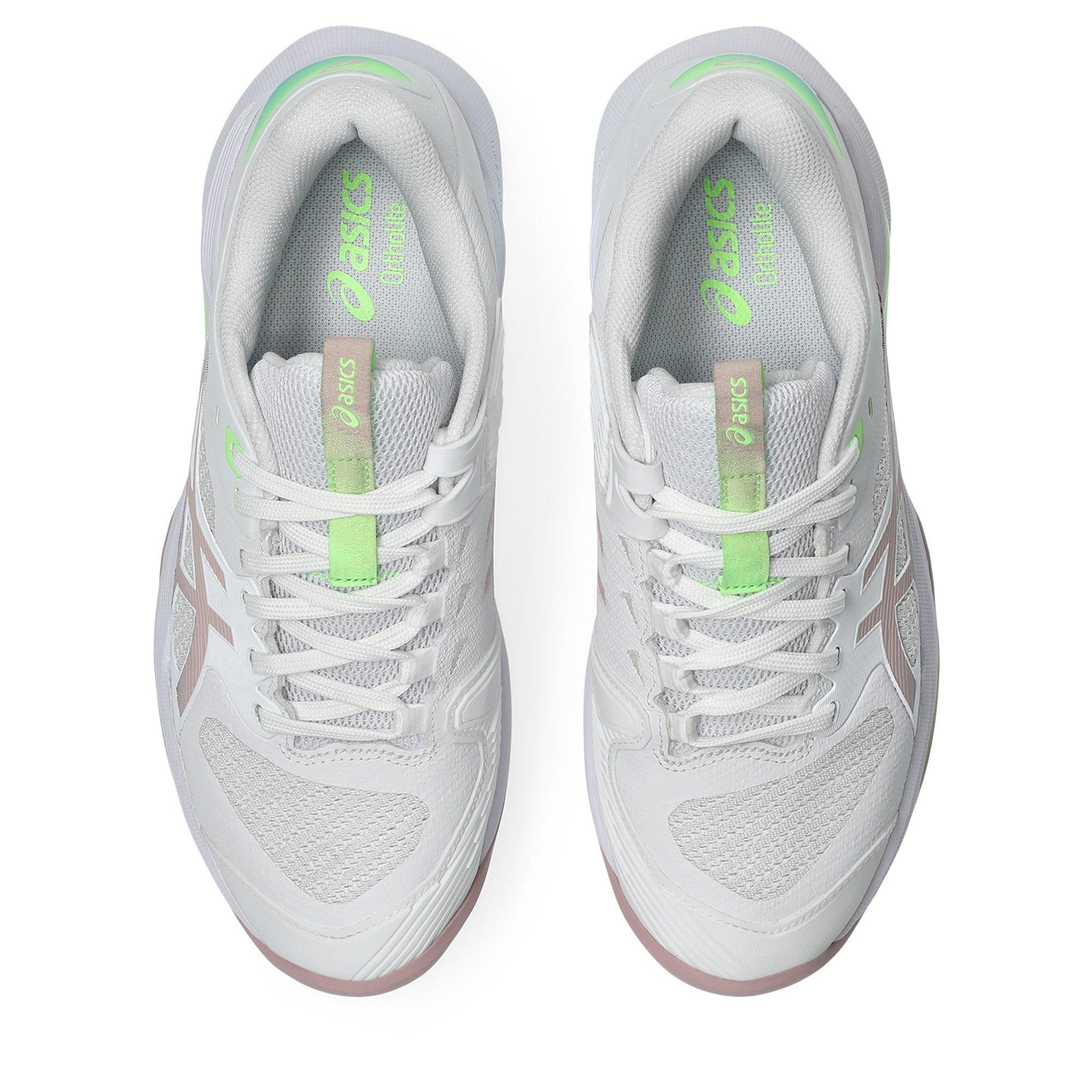 White/Morga - Asics - Solution Speed Ff 4 Tennis Shoes Womens - 6