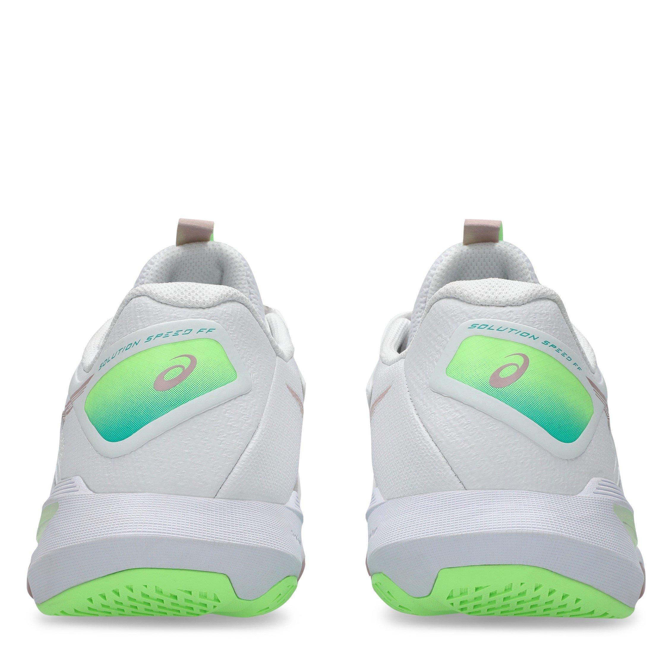 White/Morga - Asics - Solution Speed Ff 4 Tennis Shoes Womens - 7