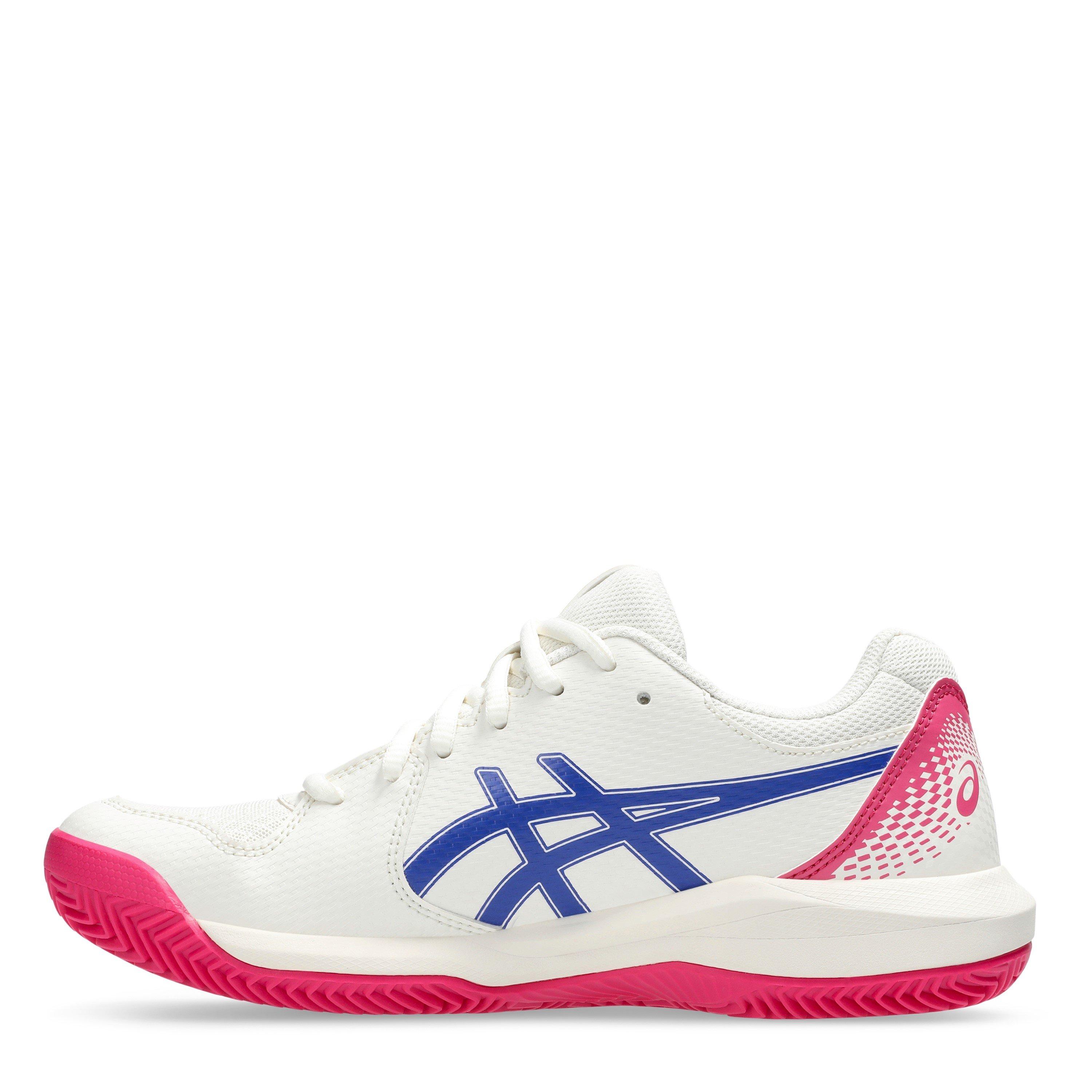 Crm/Dk Cobalt - Asics - Gel Dedicate Clay Tennis Shoes - 2