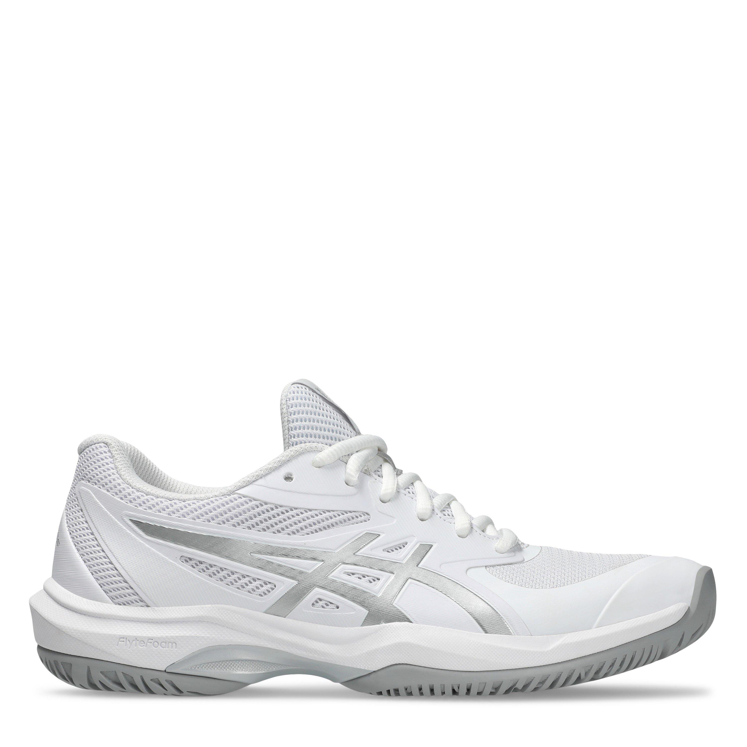 Wht/Pure Silv - Asics - Women's Game Tennis Shoes - 1