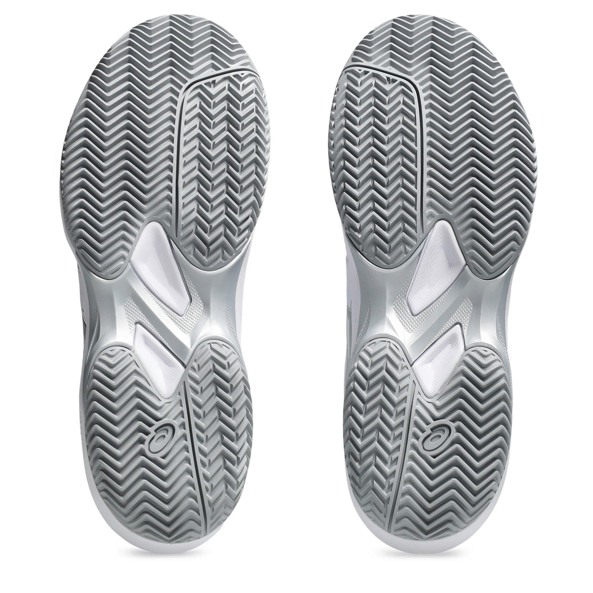 Wht/Pure Silv - Asics - Game Clay Tennis Shoes - 3