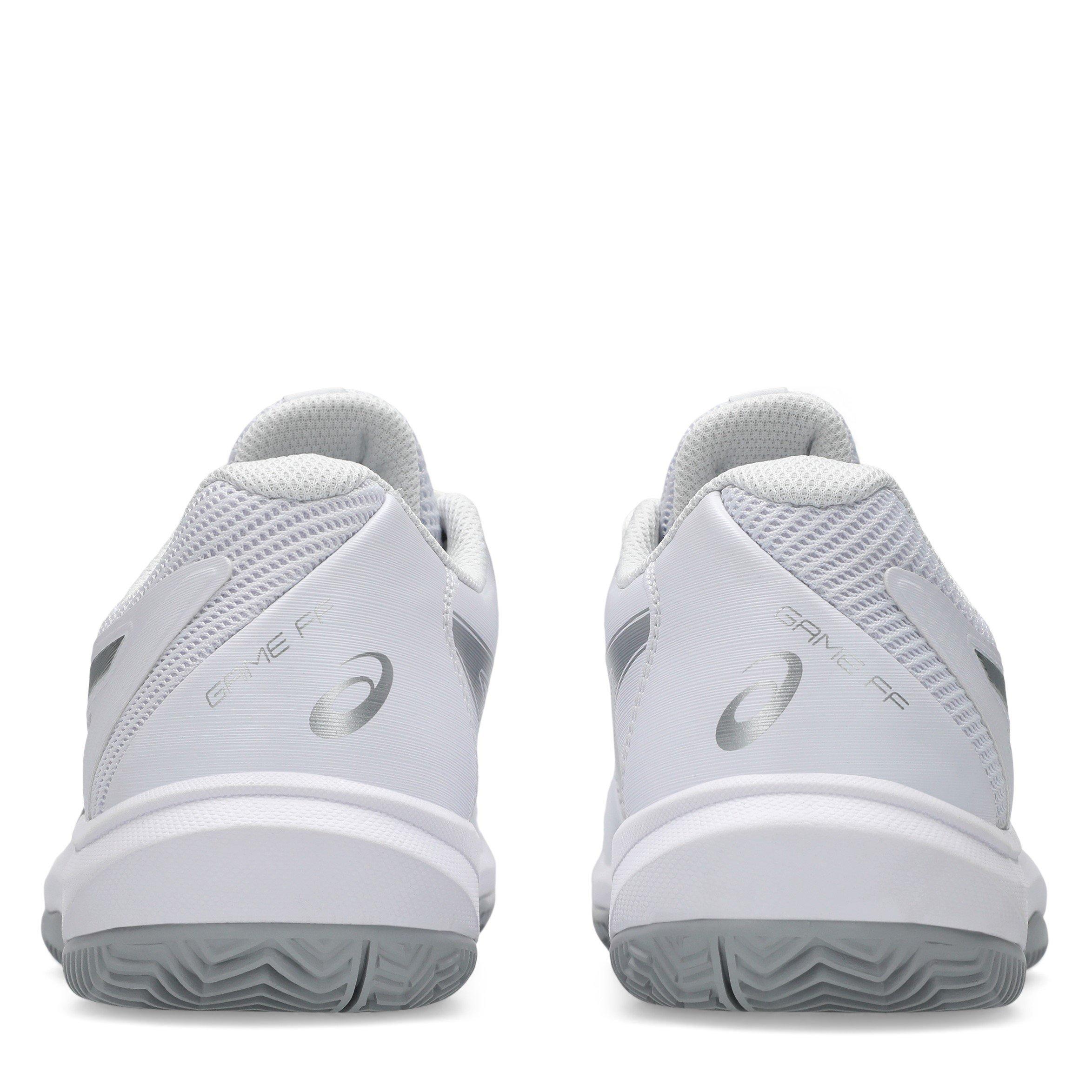Wht/Pure Silv - Asics - Game Clay Tennis Shoes - 7