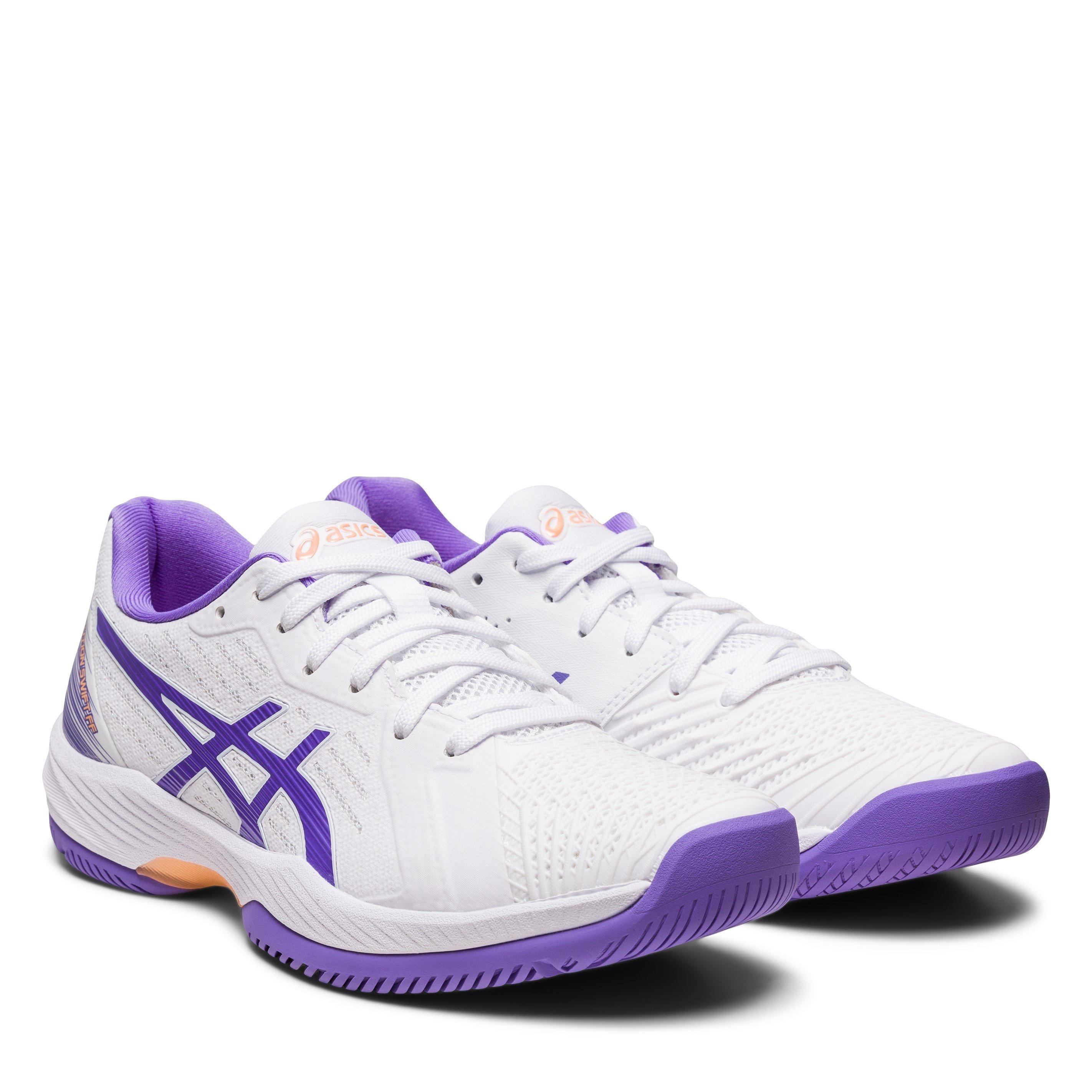 yst

Wit/Amethist - Asics - Solution Swift FF Womens Tennis Shoes - 4