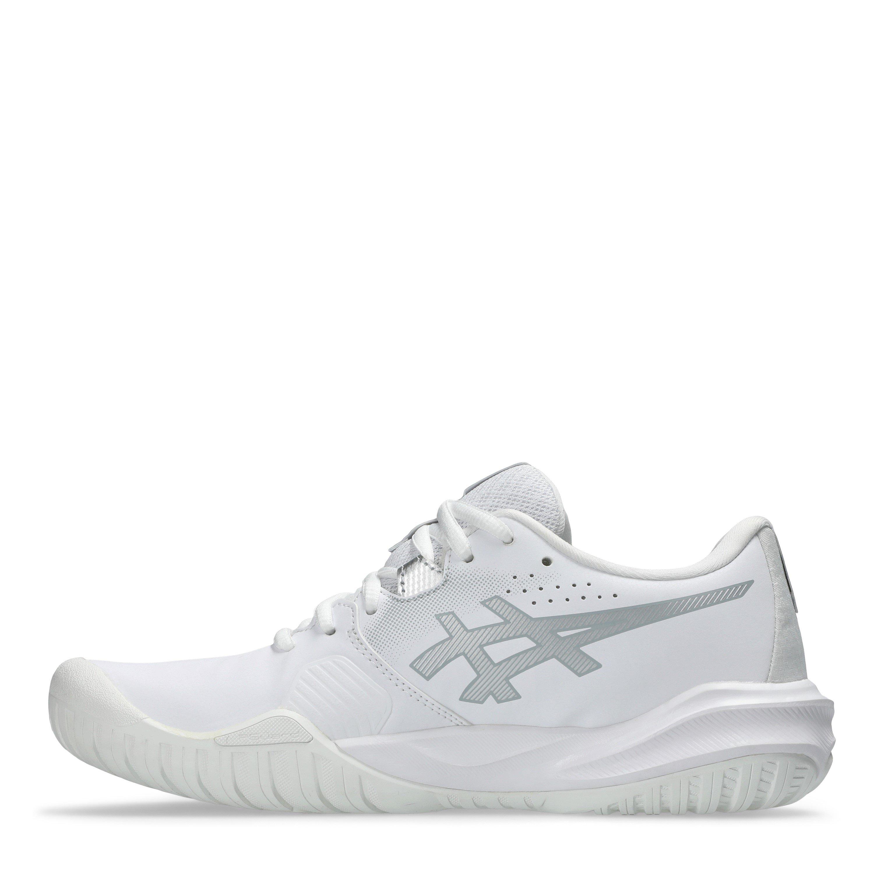 White/Siver - Asics - Gel-Challenger 15 Tennis Shoes Womens - 2