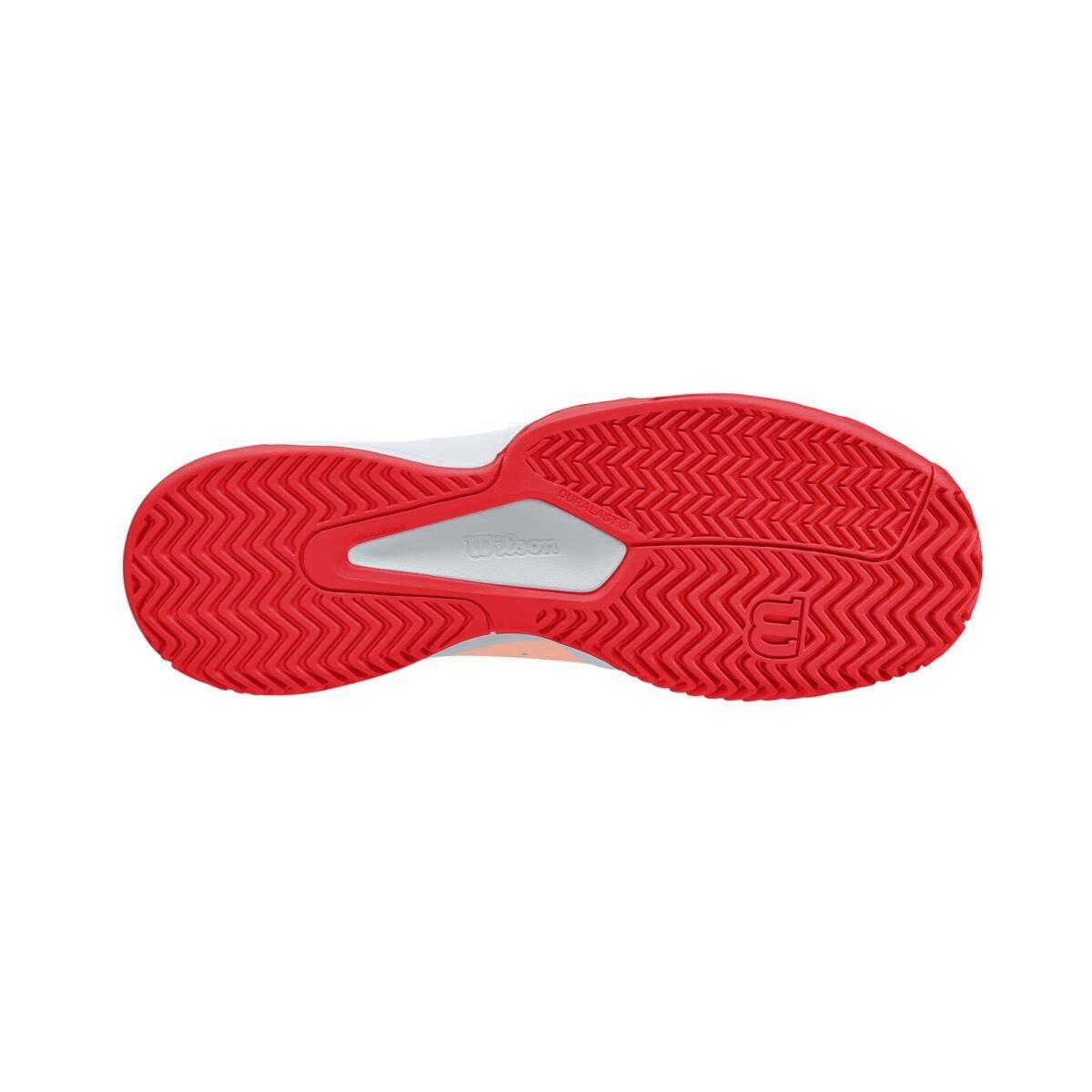 Bianco/Pesca - Wilson - Women's Kaos Stroke Tennis Shoes - 3